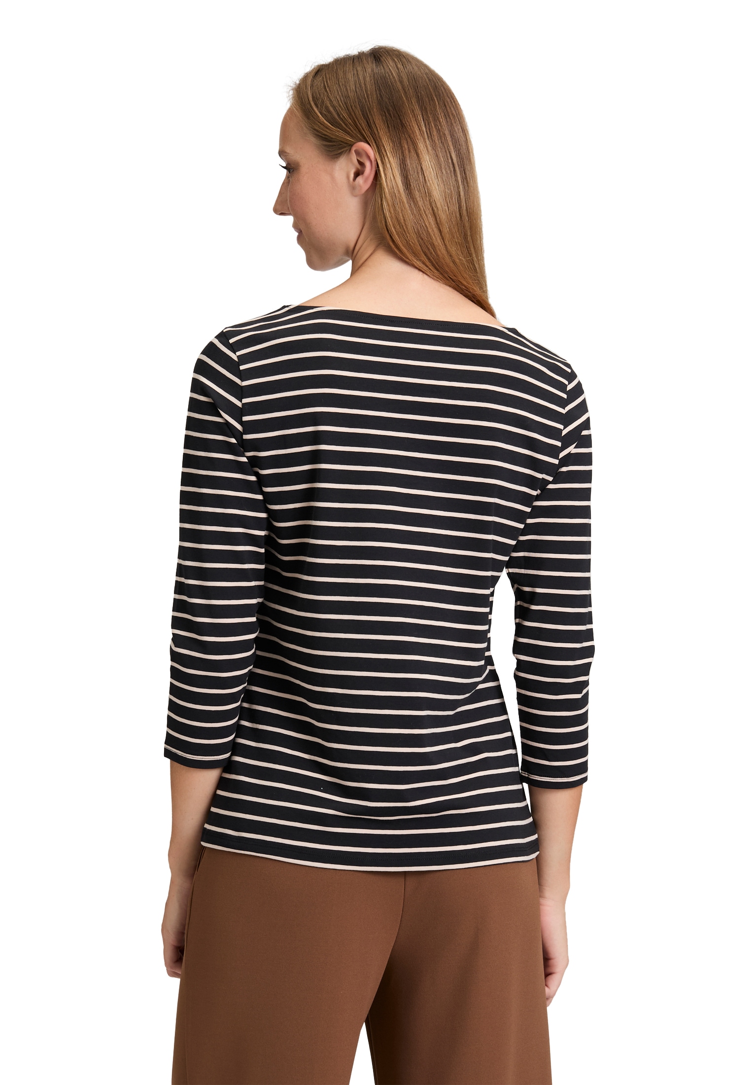 Betty Barclay 3/4-Arm-Shirt »Betty Barclay Damen Ringelshirt mit U-Boot-Ausschnitt«, (1 tlg.)