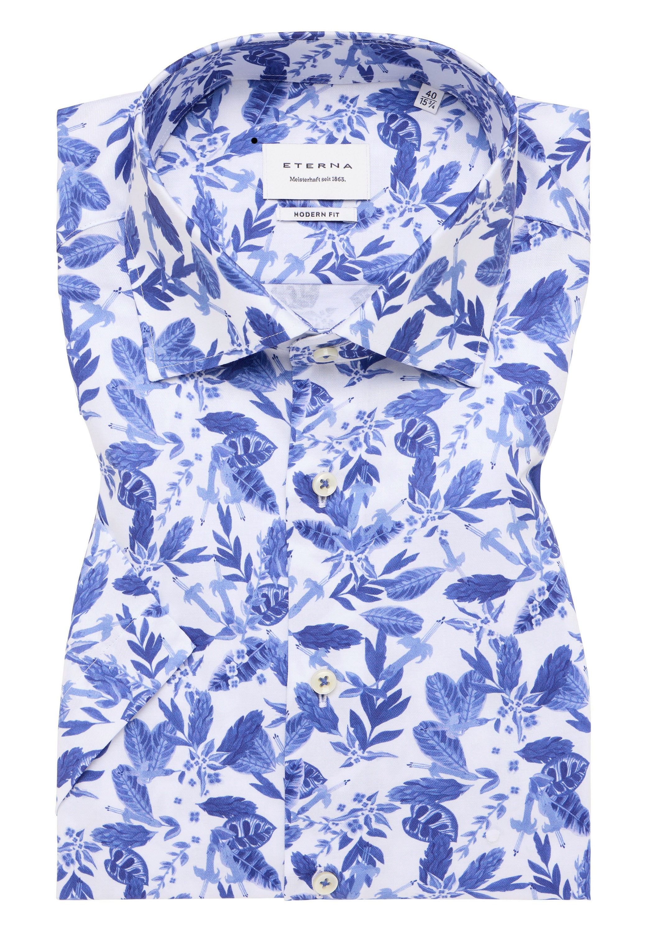 Eterna Kurzarmhemd »MODERN FIT«, NON IRON (bügelfrei)