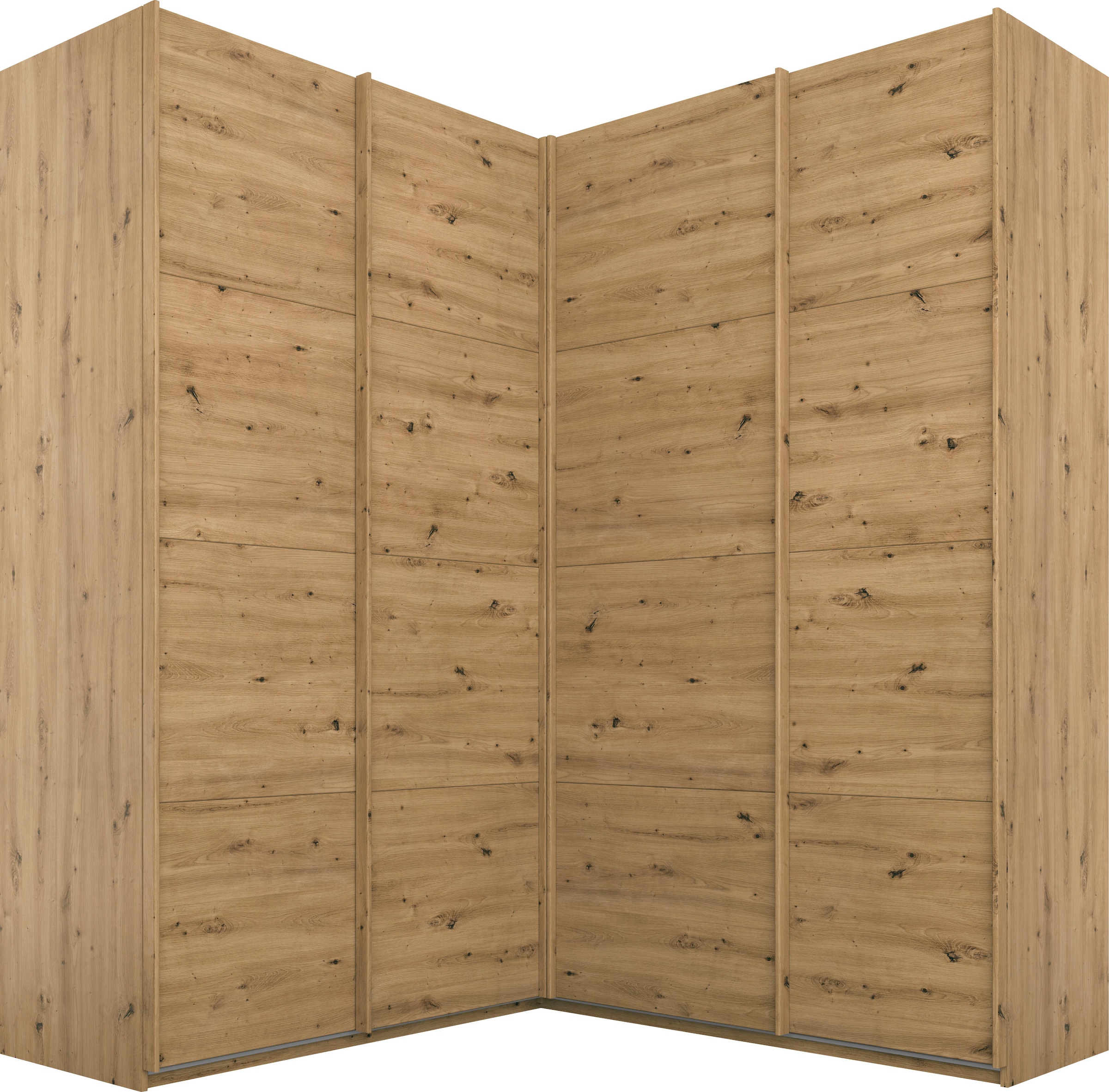 rauch Schwebetürenschrank "Quadra" Eckschrank inkl. Türendämpfer und Schubl günstig online kaufen