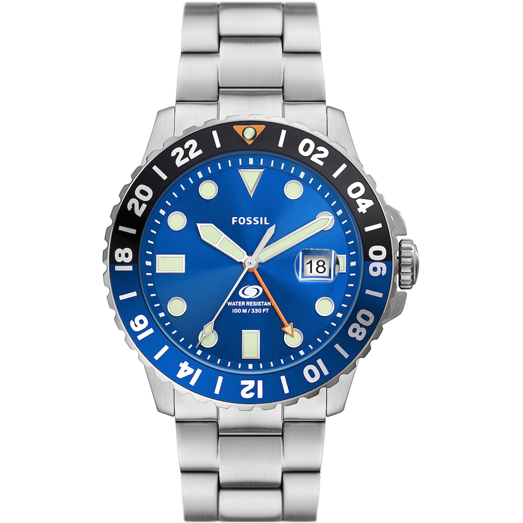 Fossil Quarzuhr »FOSSIL BLUE GMT, FS5991«