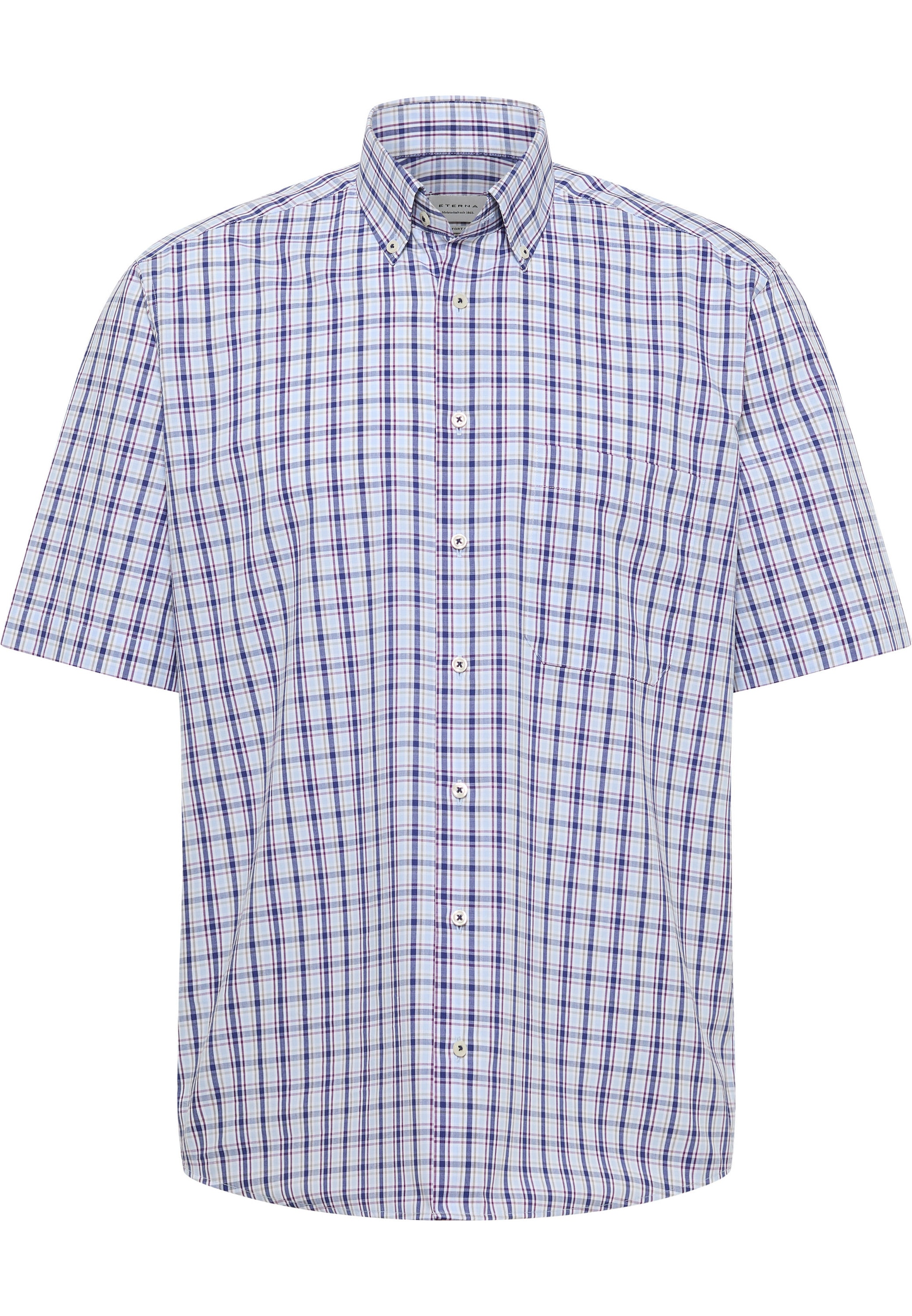 Eterna Kurzarmhemd »COMFORT FIT«, NON IRON (bügelfrei)