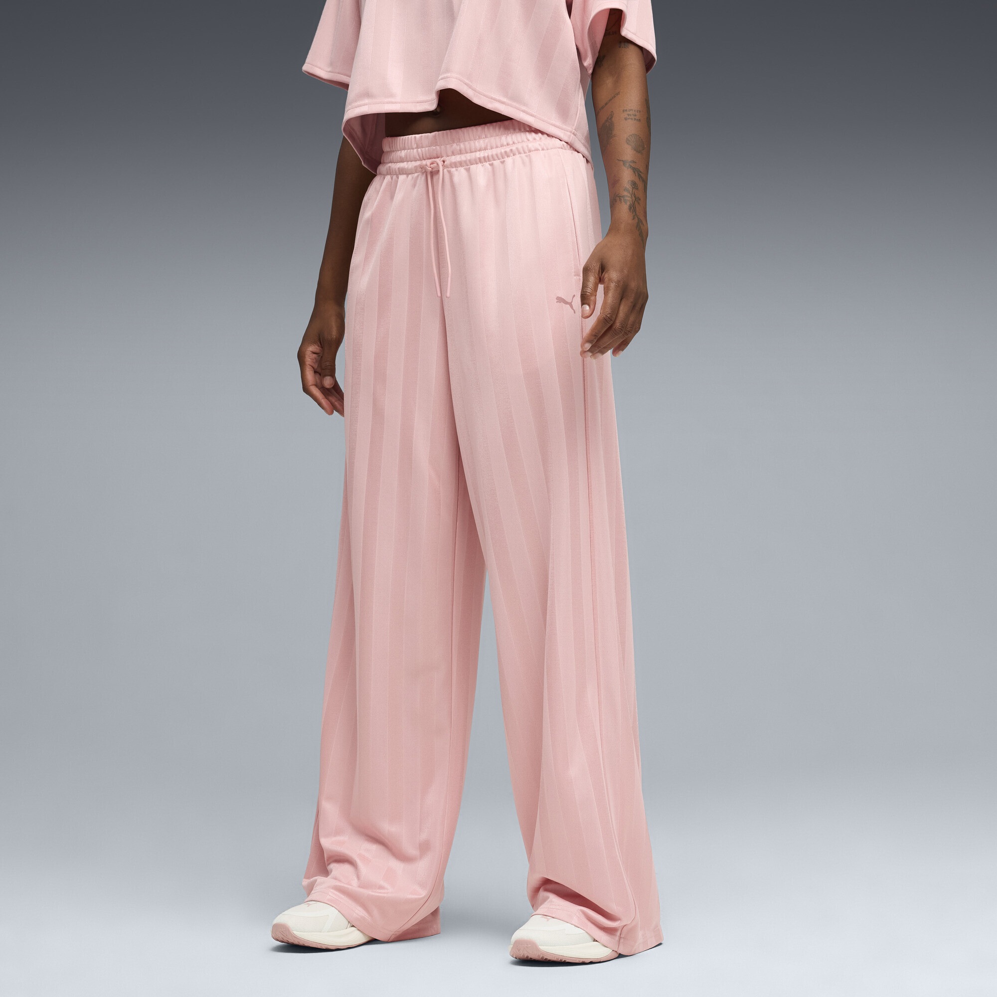 PUMA Trainingshose »PUMA League Hose mit weitem Bein Damen«