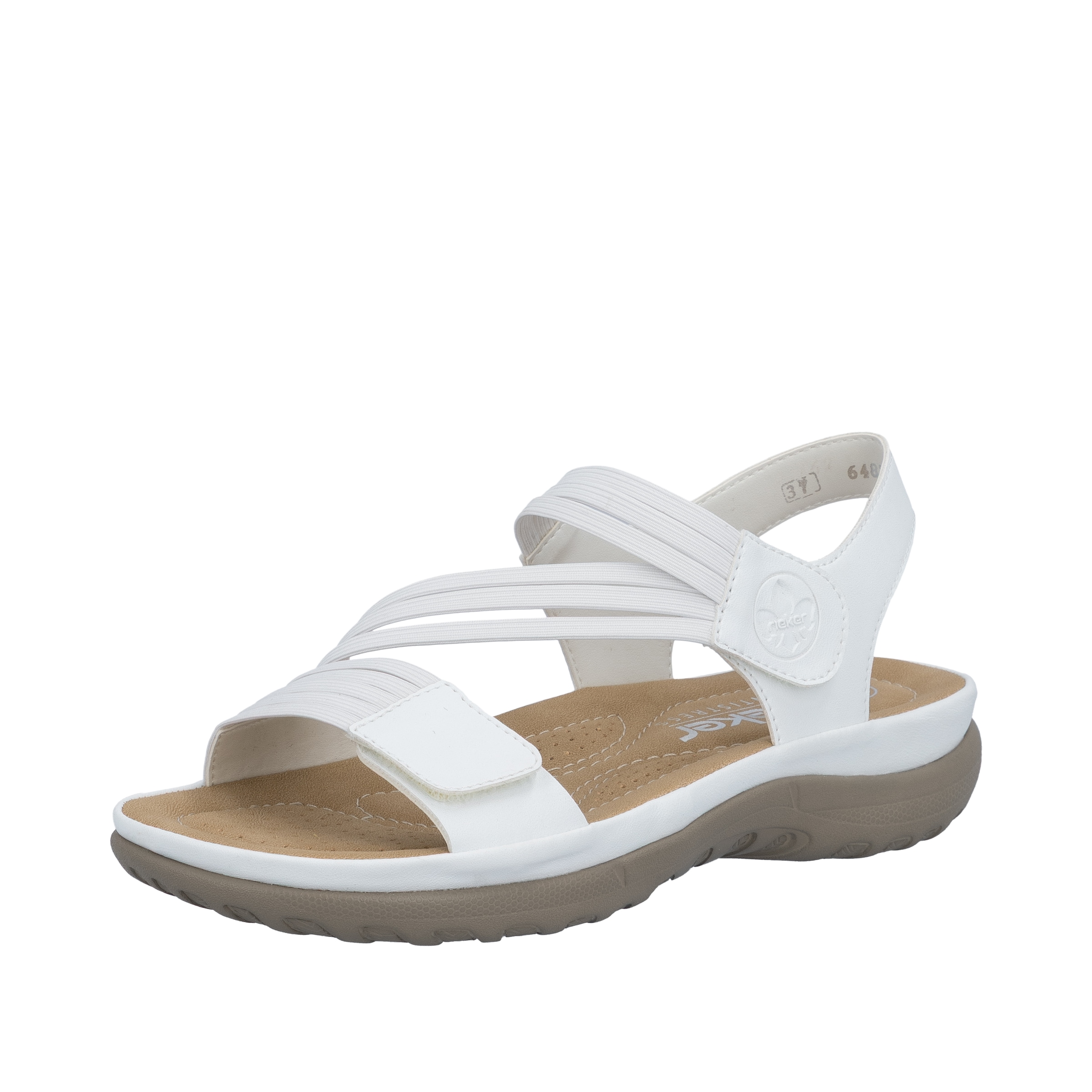 Rieker Riemchensandale Sommerschuh, Sandalette, Keilabsatz, mit Gummizügen günstig online kaufen