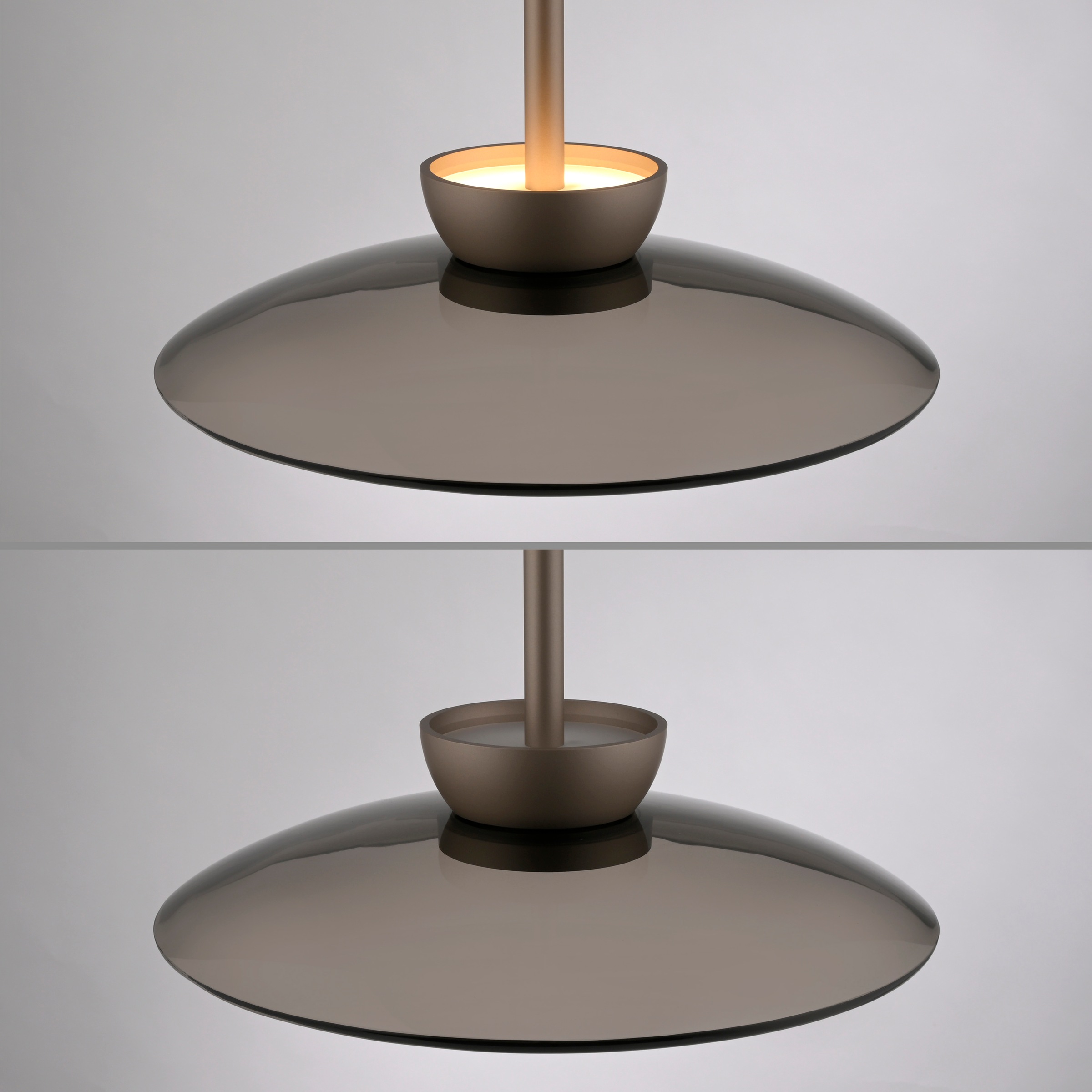 Neuhaus PURE LED Pendelleuchte »PURE Moon« LED-Board 1 Stk. Warmweiß Comfort Lift, dimmfähig über separaten Tronicdimmer