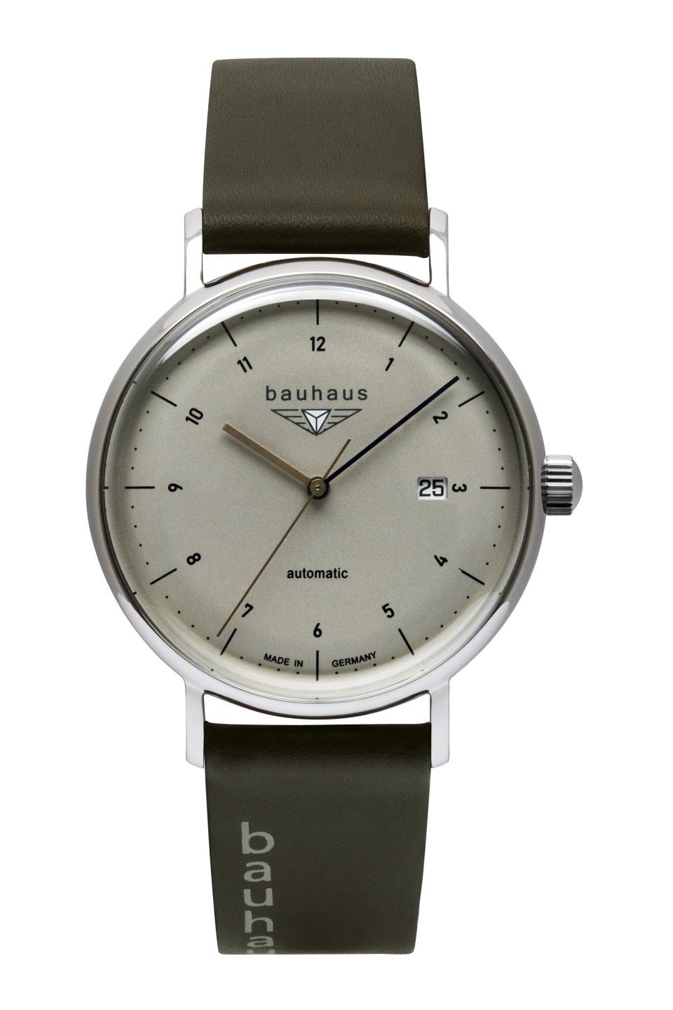bauhaus Automatikuhr »2152-1«, Armbanduhr, Herrenuhr, Datum, Made in Germany