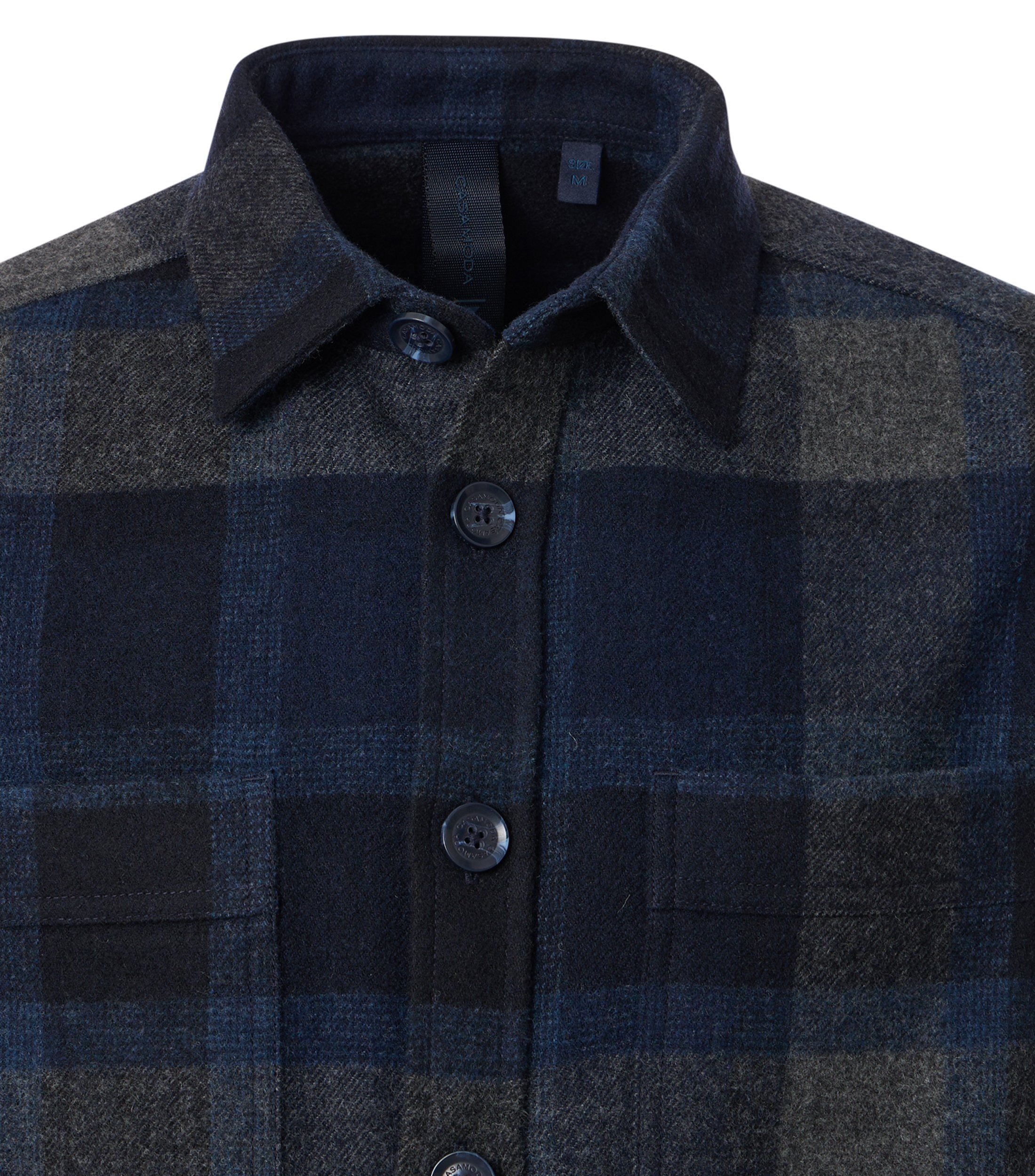 CASAMODA Langarmhemd »CASAMODA Hemdjacke uni«