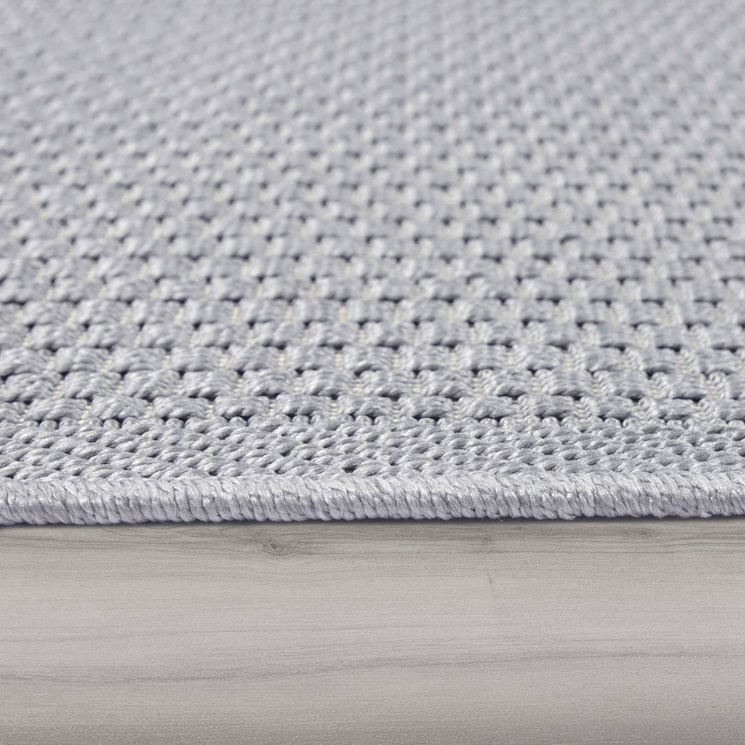 Paco Home Teppich »Timber 125«, rechteckig, 4 mm Höhe, Flachgewebe, Sisal Optik, auch als Läufer, In- und Outdoor geeignet