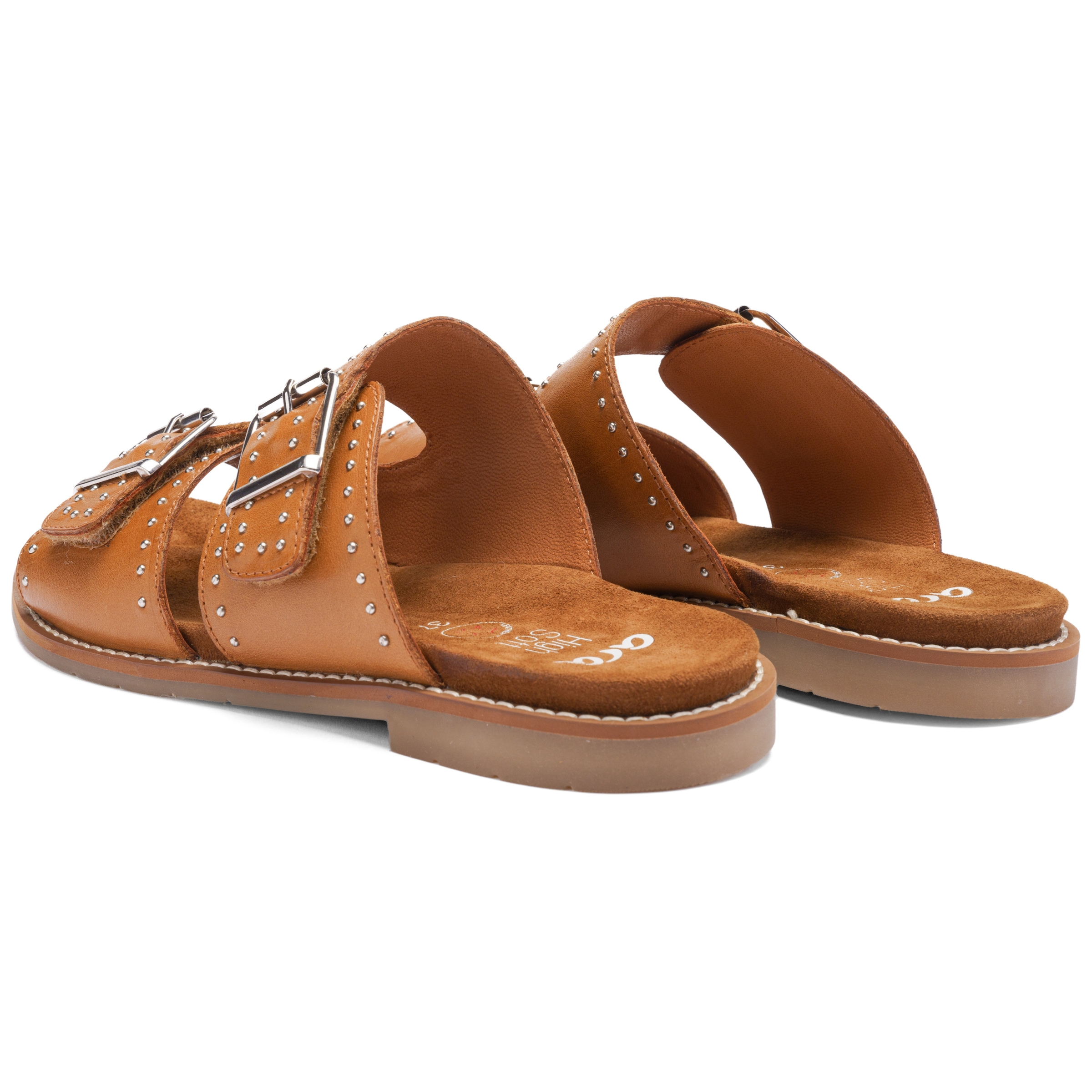 Ara Pantolette »ELBA«  Blockabsatz, Schlupfschuh mit kleinen Nieten verziert, G-Weite (=weit)