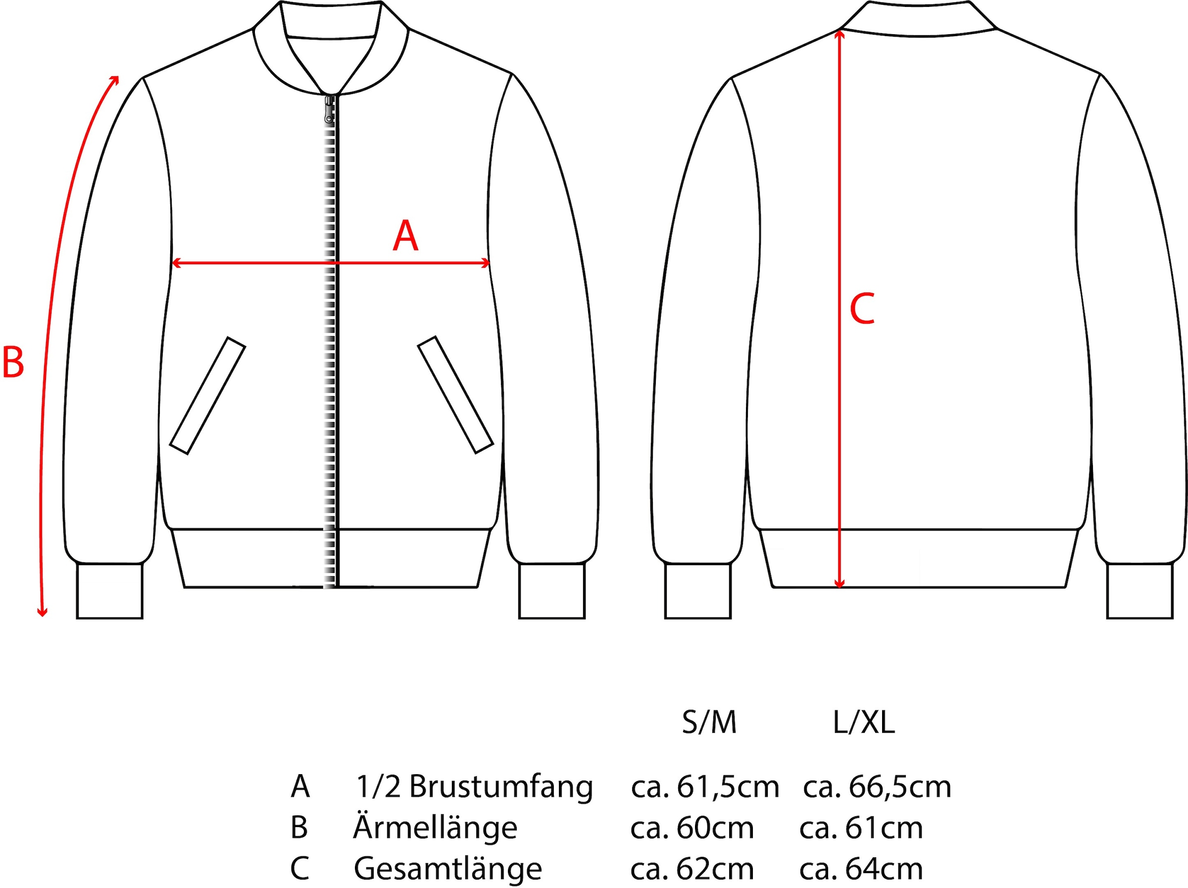 Zwillingsherz Sweatjacke »"Meine Heimat"« maritime Stickerei, Reißverschluss, Rippbündchen, Taschen