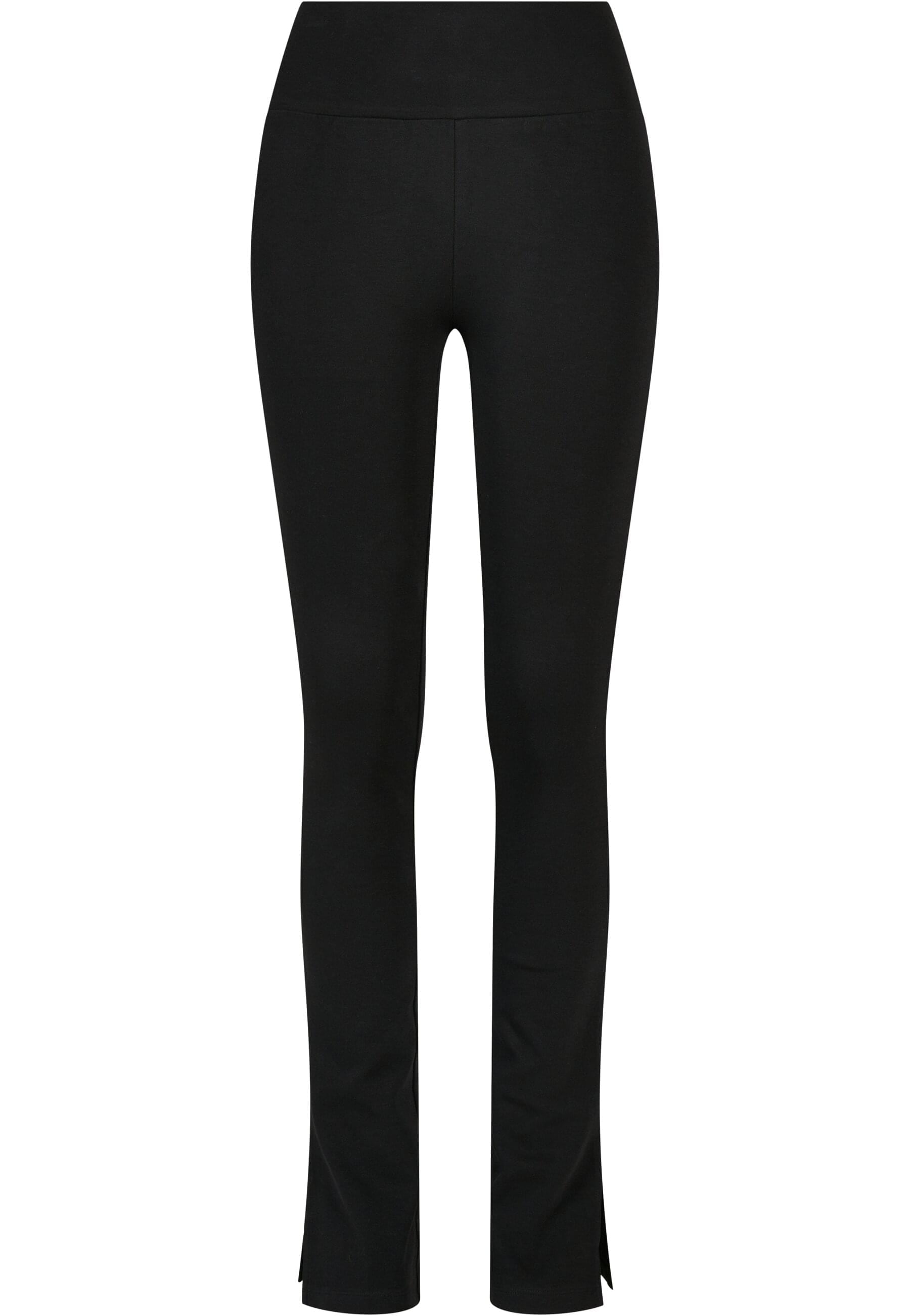 URBAN CLASSICS Leggings "Urban Classics Damen Ladies High Waist Side Slit Leggings", (1 tlg.)