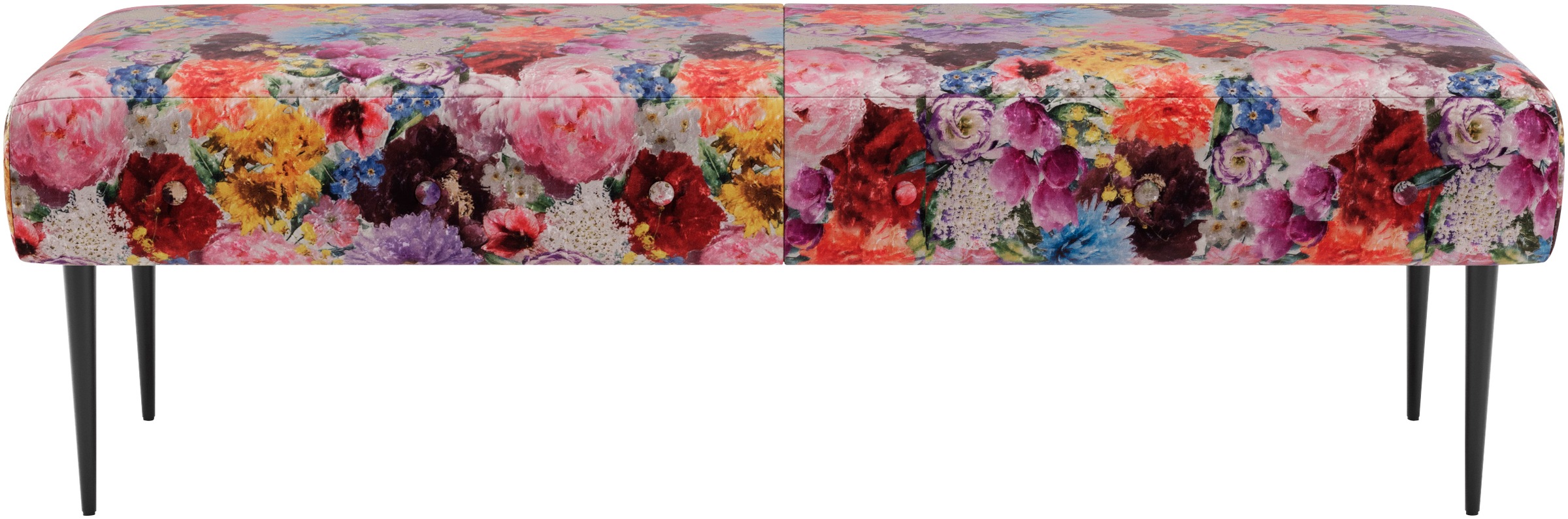 Home affaire 3-Sitzer "Amber" mit Knopfheftung,in verschieden Stoffarten günstig online kaufen