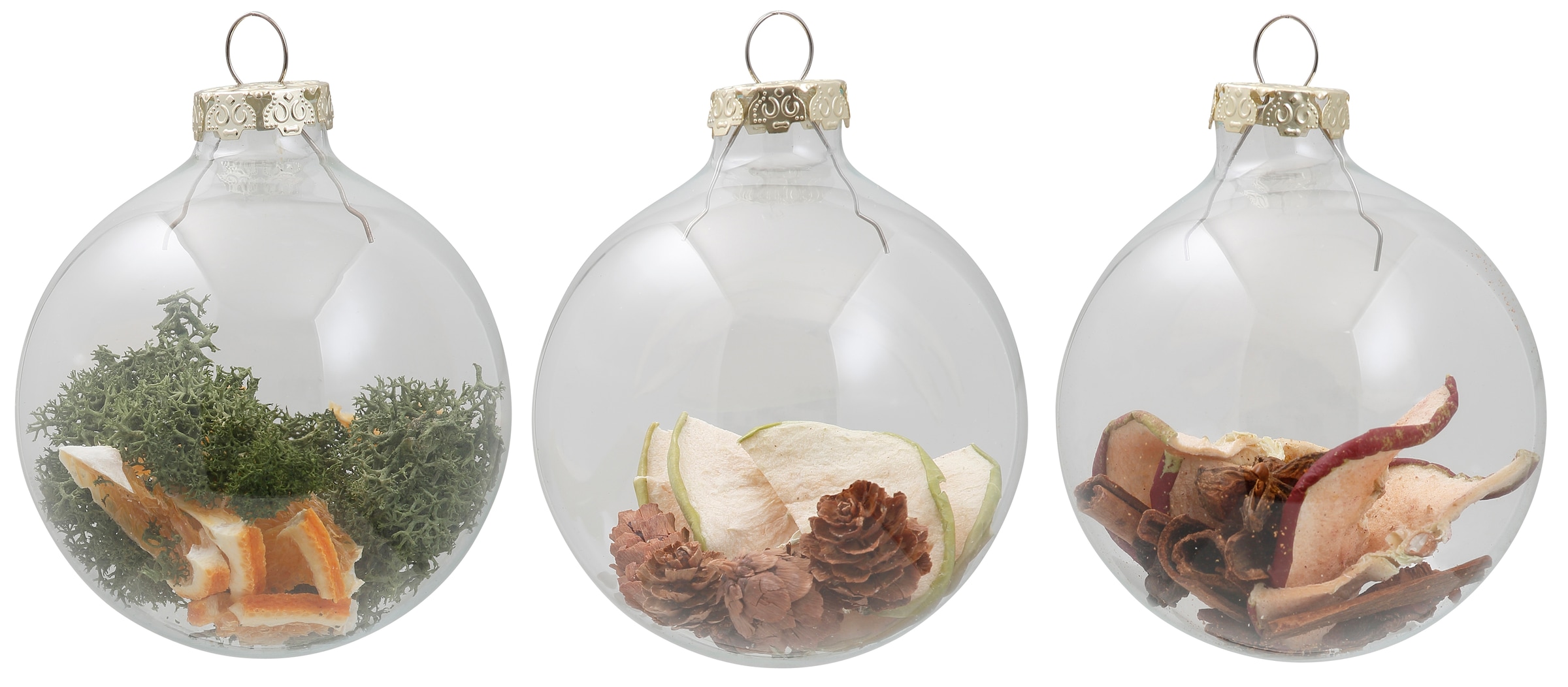 Weihnachtsbaumkugel »Oh du Fröhliche, Weihnachtsdeko, Christbaumschmuck«, (Set, 3...