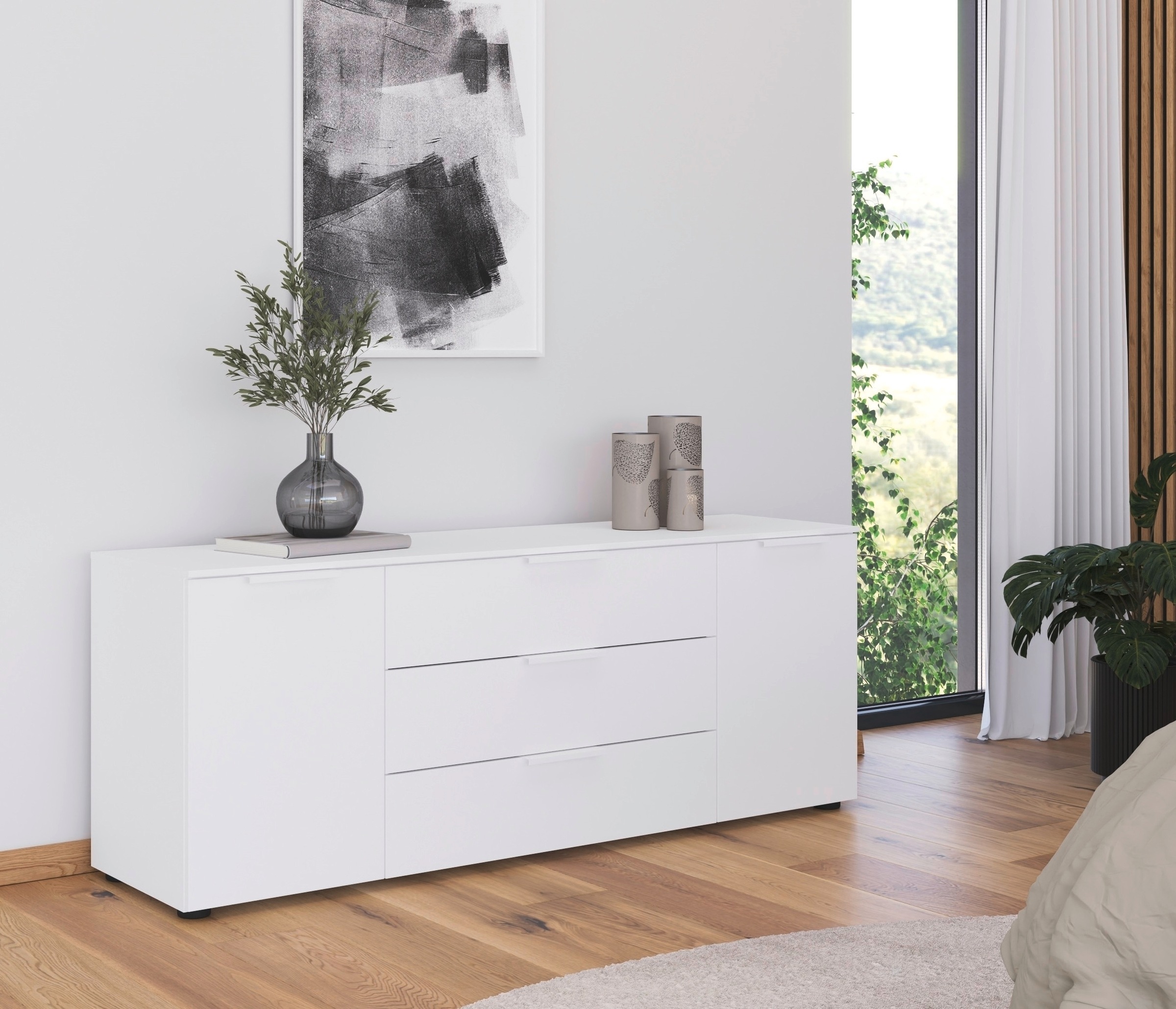 rauch Schubkastenkommode "Kommode Türkommode Sideboard Kombikommode FLIPP", günstig online kaufen