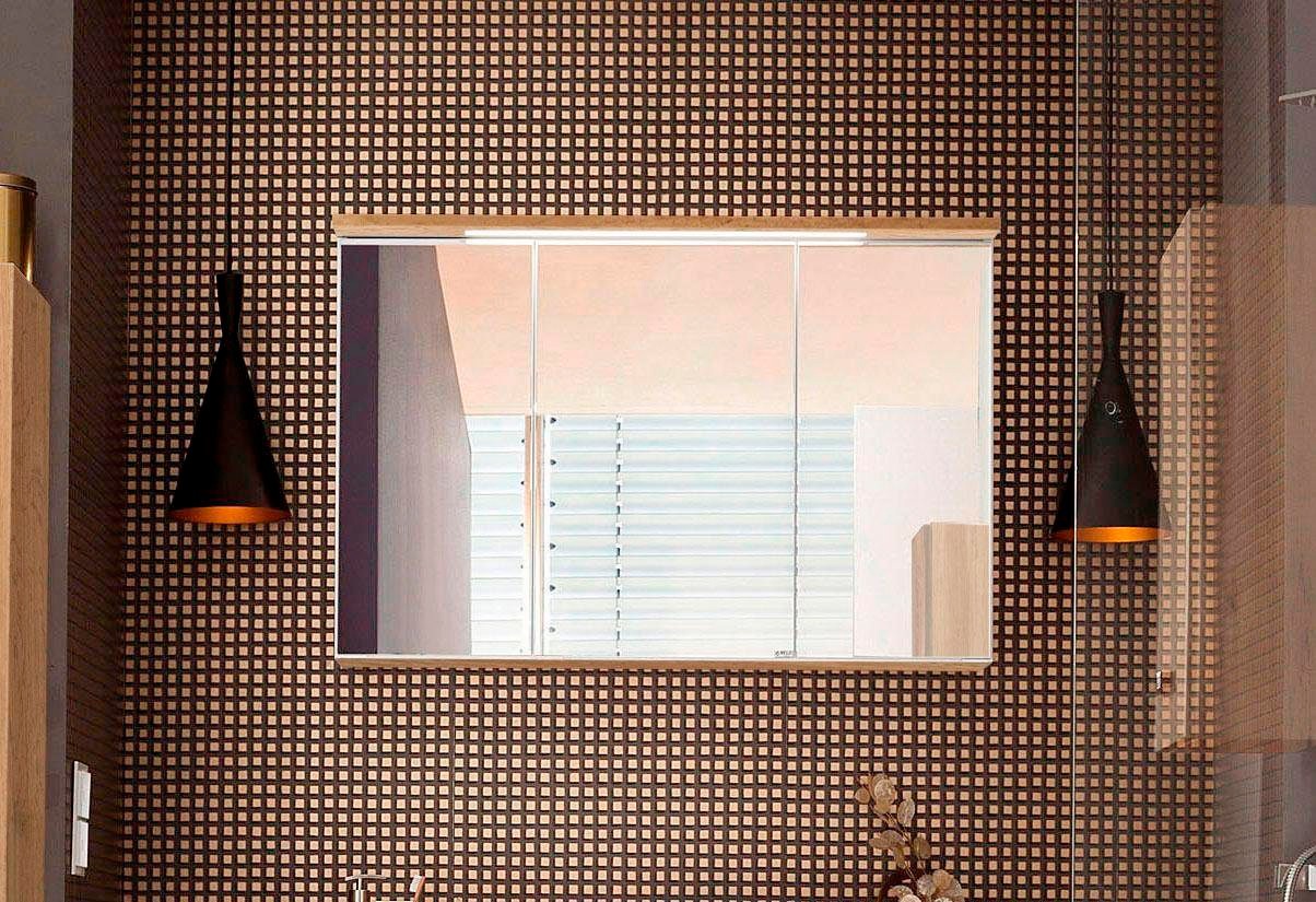 welltime Spiegelschrank »Ravenna«, Breite 100 cm