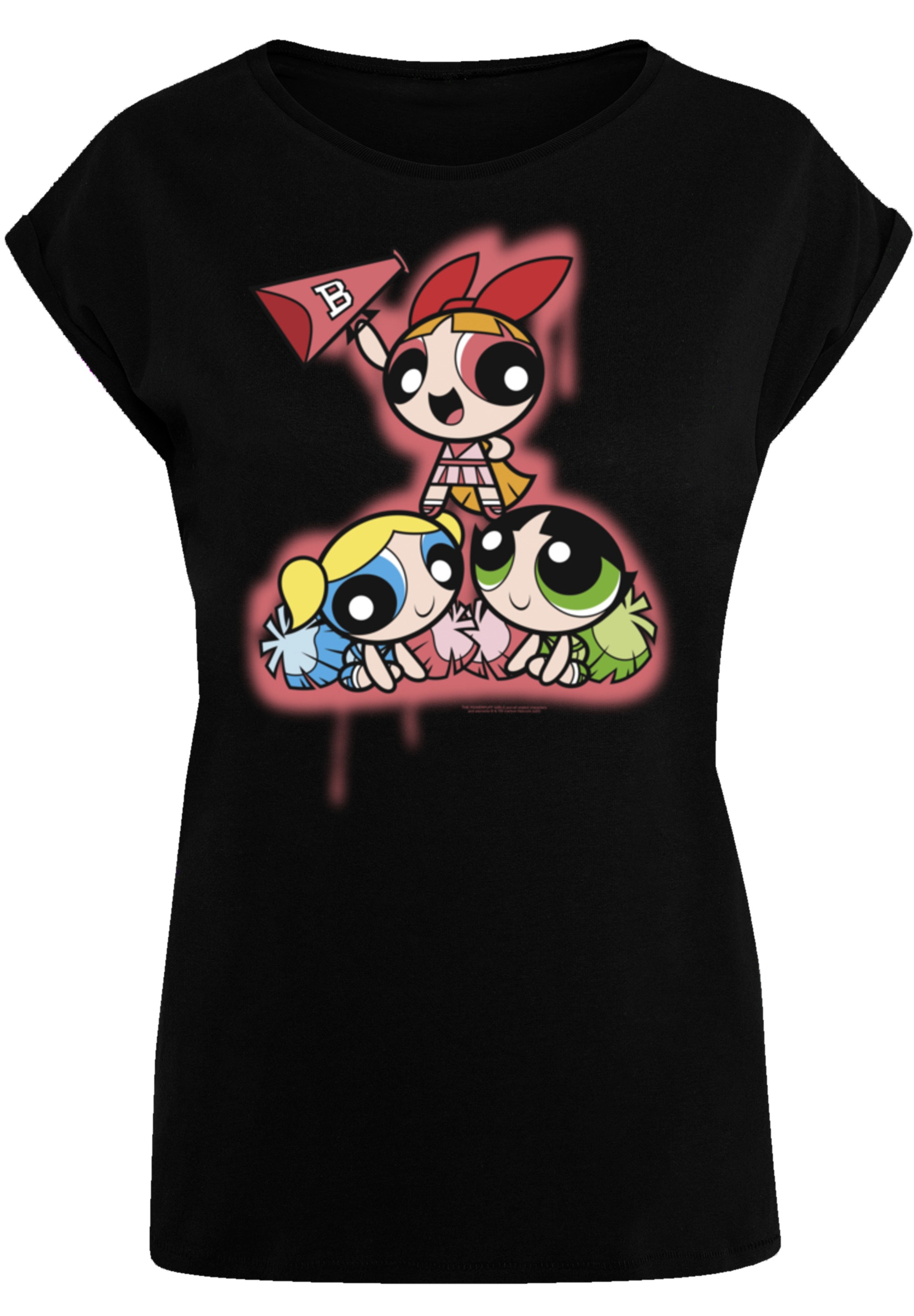 F4NT4STIC T-Shirt »Powerpuff Girls Cheerleaders«, Premium Qualität