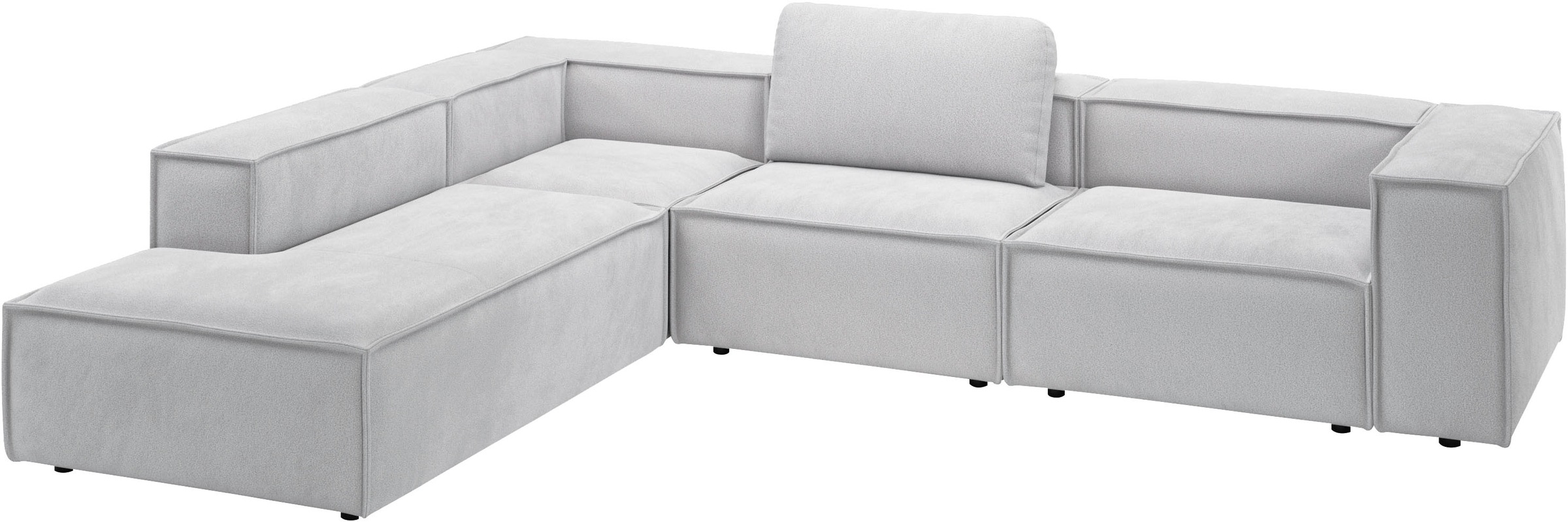 Places of Style Ecksofa »Watertown moderne L-Form«, Breite 311 cm