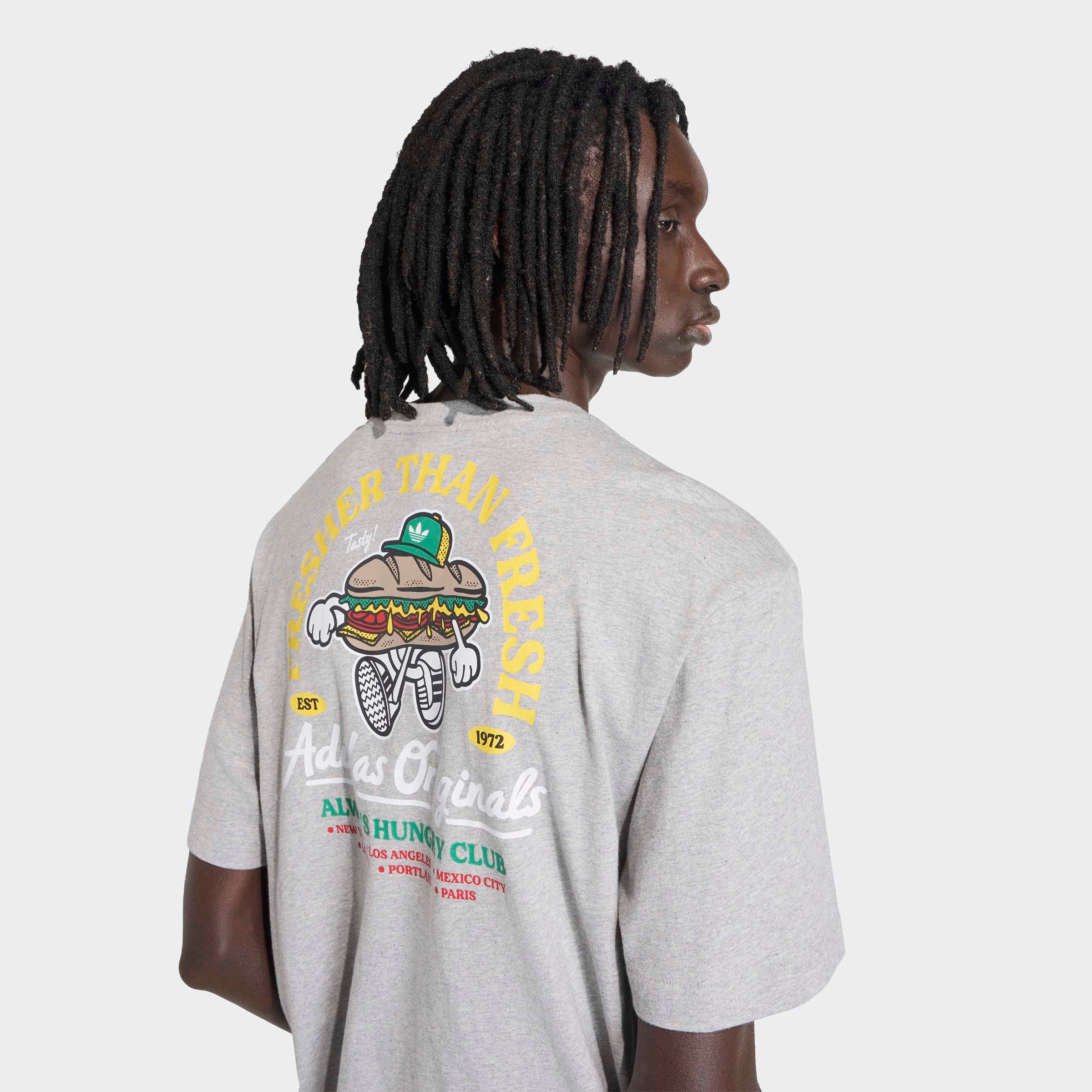 adidas Originals T-Shirt "LOOSE GRAPHIC FRESHER 18" Print T-Shirt