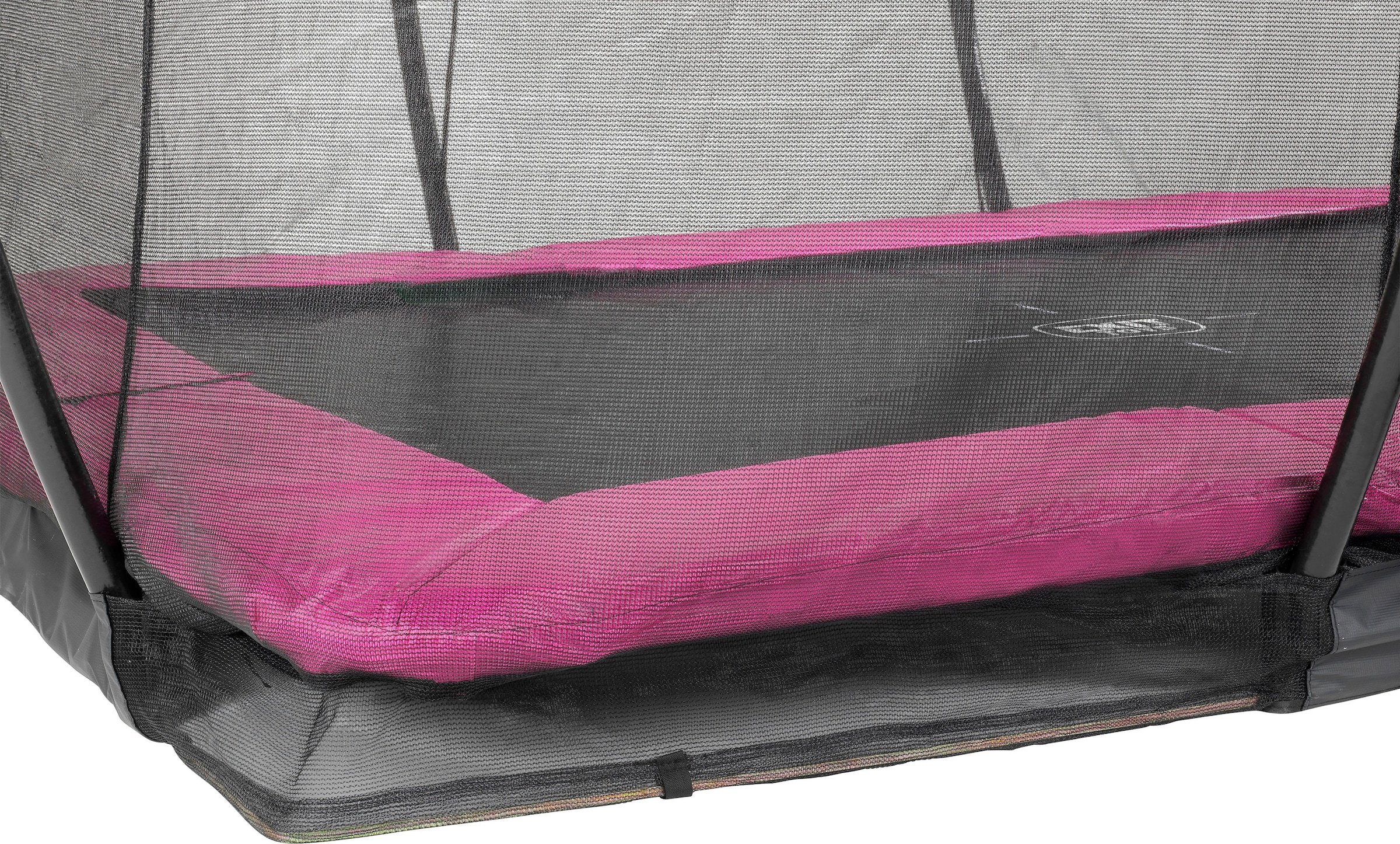 EXIT Bodentrampolin »Silhouette Ground«, BxT: 214x305 cm, mit Sicherheitsnetz