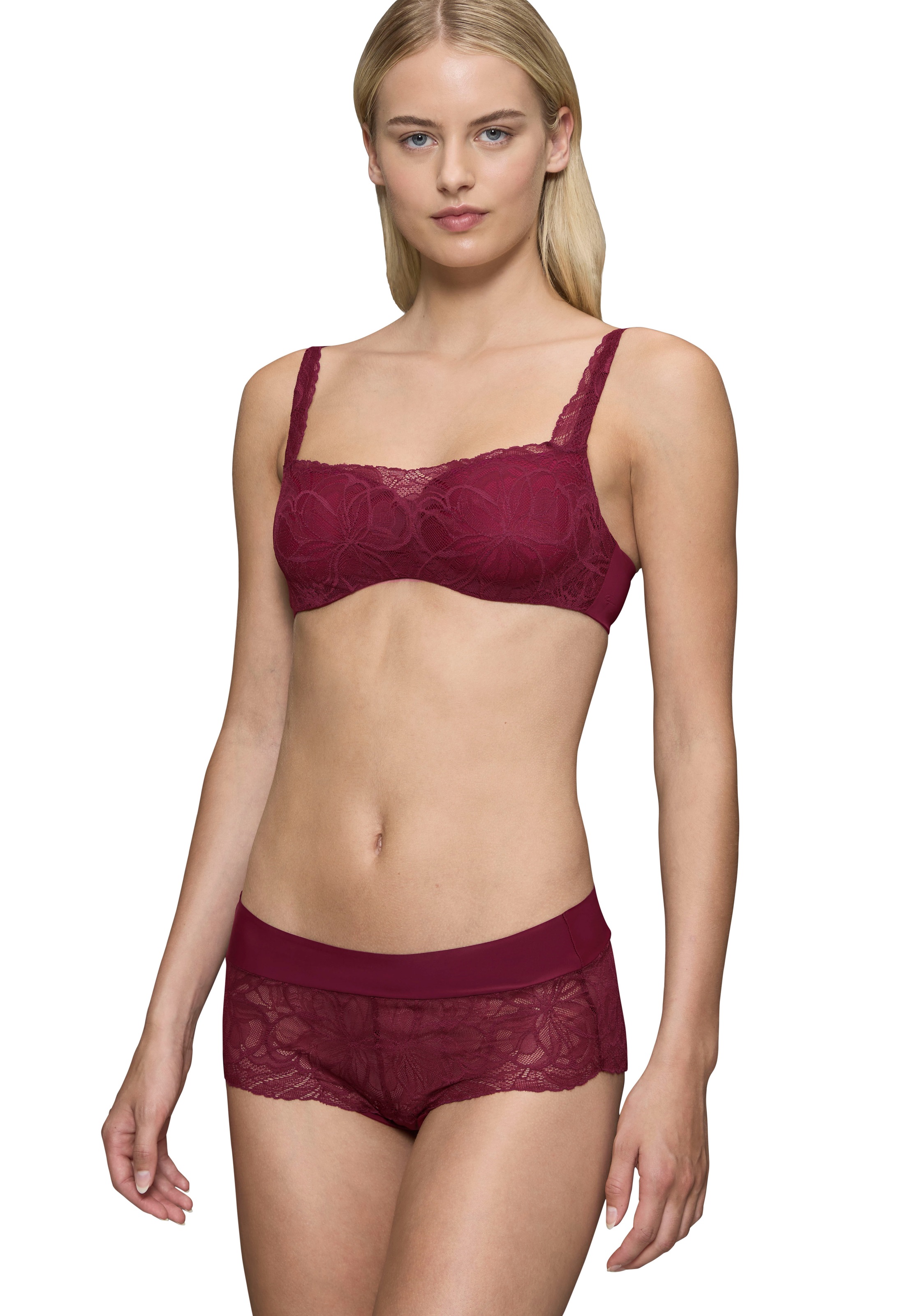 Triumph Bügel-BH »Body Make-Up Illusion Lace Balconette«, Strech-Spitze