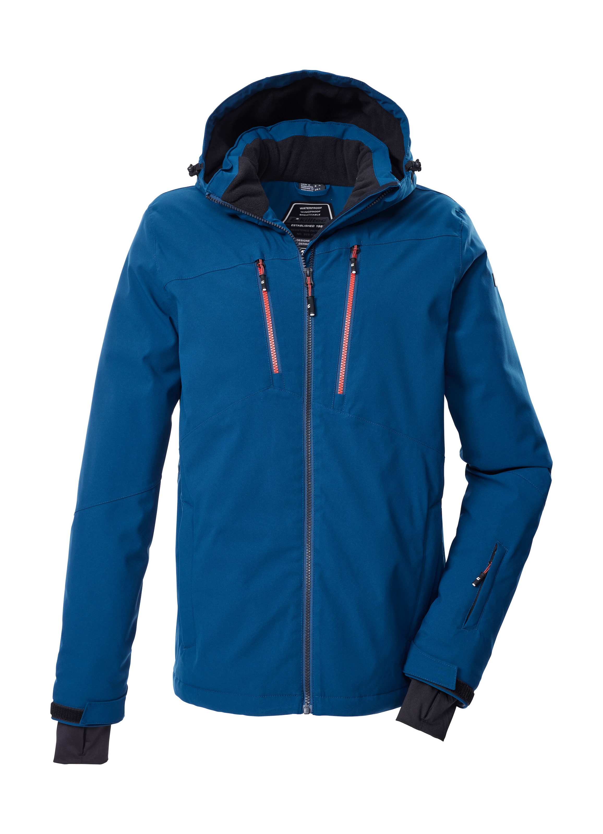 Killtec Skijacke »KSW 439 MN SKI JCKT«, Wind- und wasserdicht, atmungsaktiv, Ärmelbündchen mit Lycracuffs