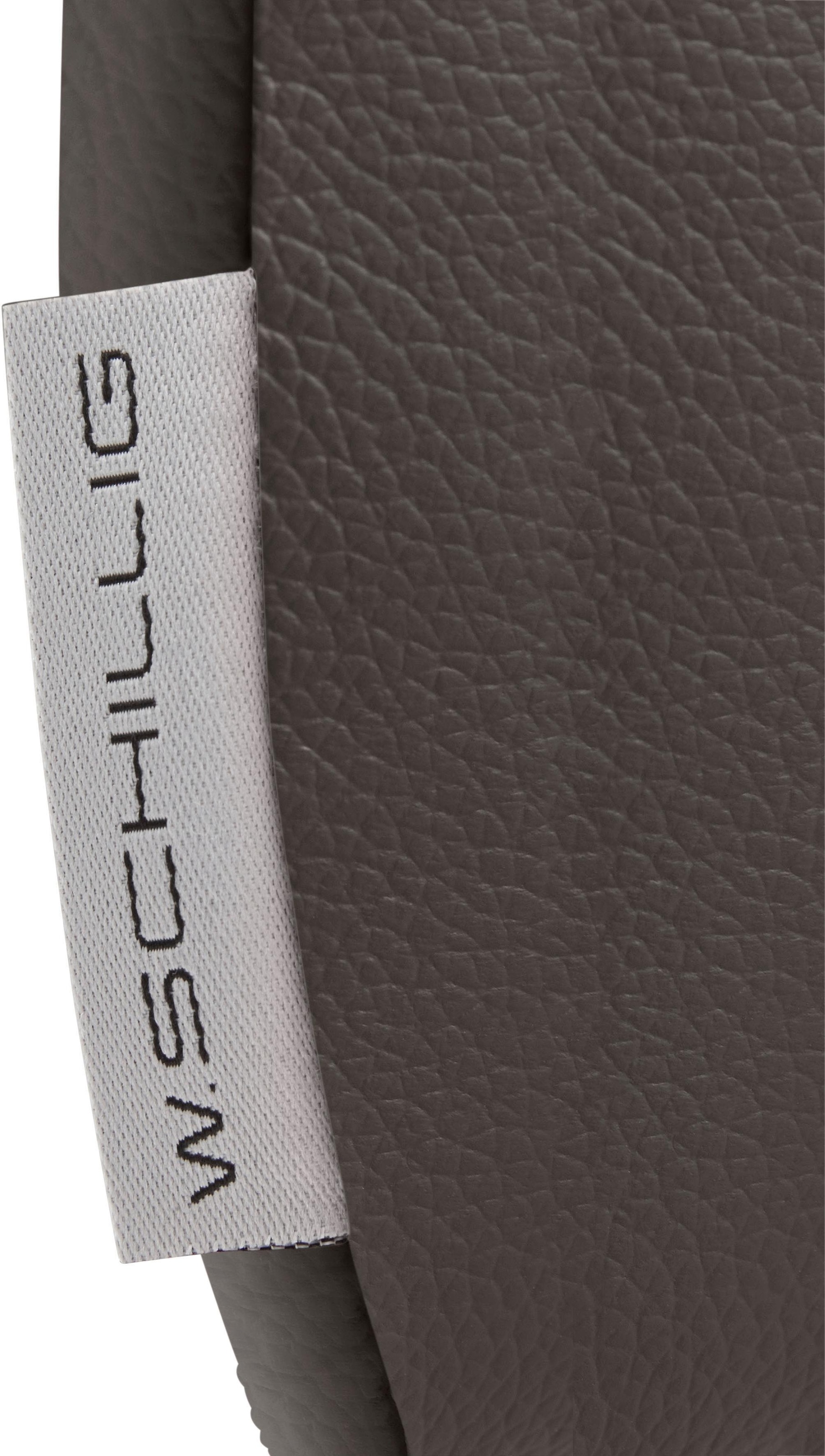 W.SCHILLIG Ecksofa »enjoy&MORE, Designsofa, bequem, zeitlos und elegant, L-Form«, Sitztiefenverstellung, Füße schwarz pulverbeschichtet, Breite 340 cm