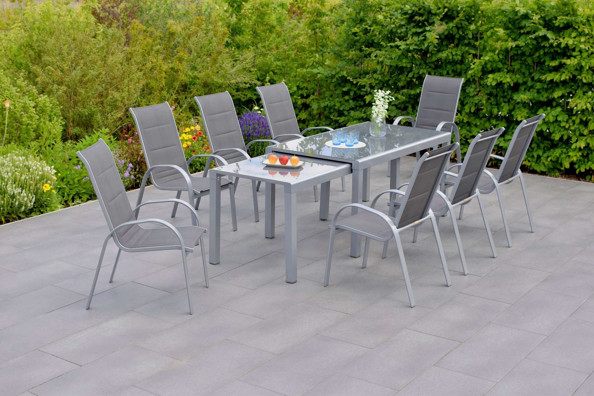 MERXX Garten-Essgruppe "Amalfi di Lusso" 9 Stk. tlg. günstig online kaufen