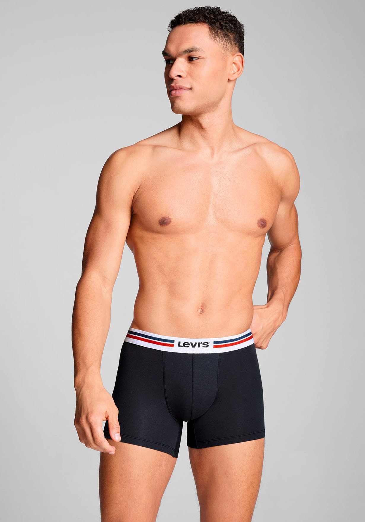 Levi's® Boxer, (3er-Pack), mit Logobund