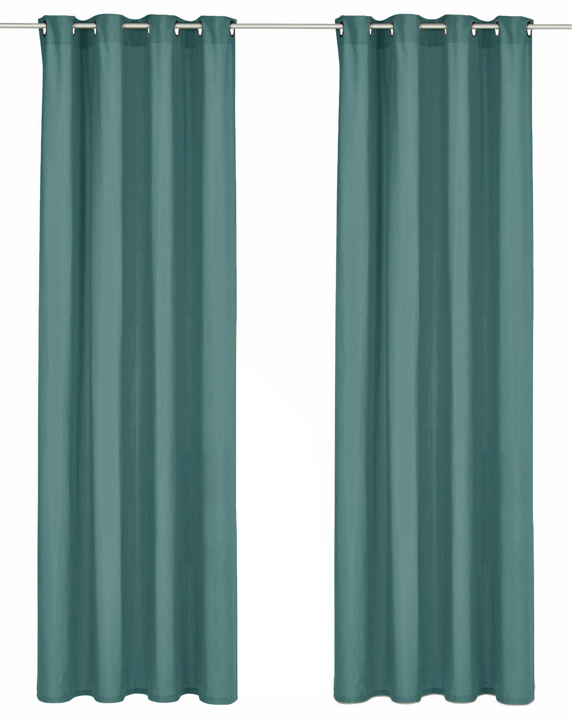 Bruno Banani Vorhang "Lagan" Ösen 2 Stk. tlg. 2-er Set, gewebt, Microfaser, günstig online kaufen