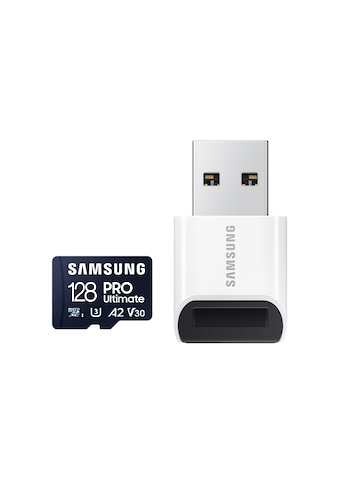 Speicherkarte »Pro Ultimate MicroSD«, (200 MB/s Lesegeschwindigkeit), mit USB-Kartenleser