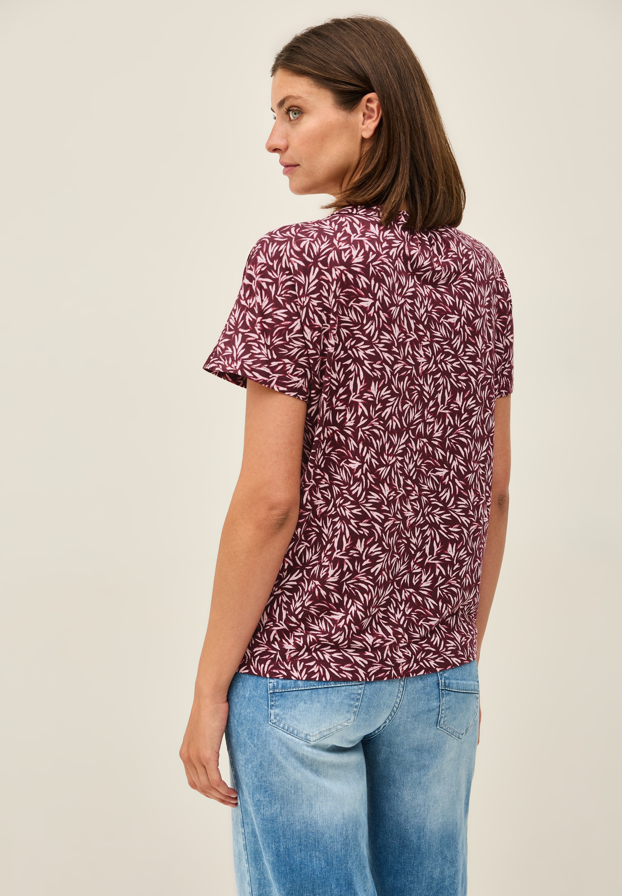 Cecil Print-Shirt, aus Baumwolle mit Stretchante