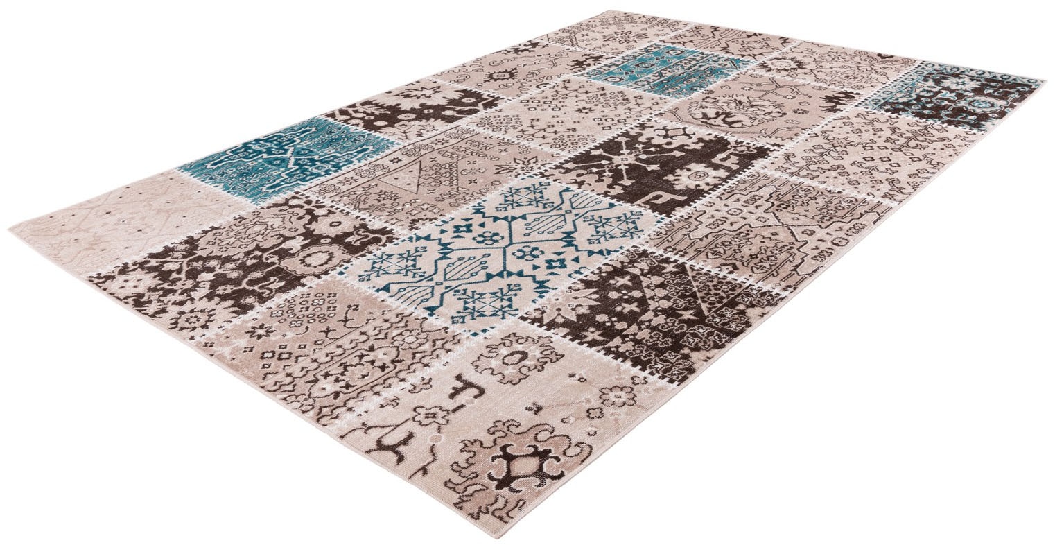 me gusta Teppich »Ariya 425«, rechteckig, 6 mm Höhe, Flachflor, gekettelt, Wohnzimmer