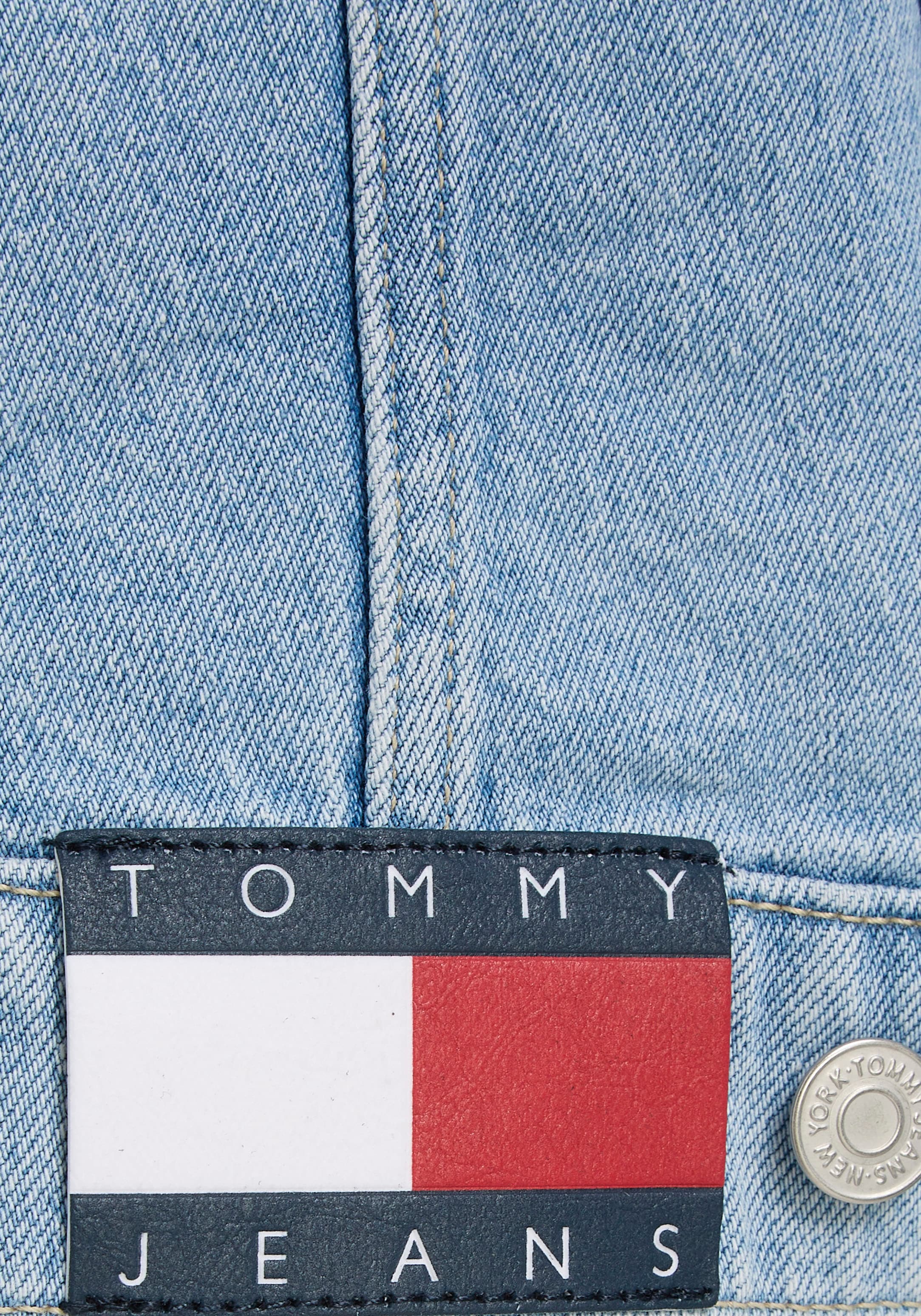 Tommy Jeans Plus Jeansjacke »RYAN RGLR TRCKR JCKT«, Große Größen, mit Fade-Effekte
