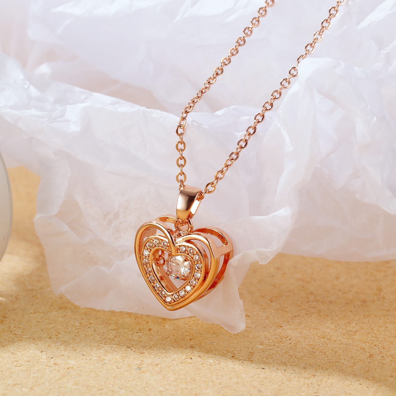 COLLEZIONE ALESSANDRO Kette mit Anhänger »Love«, aus 925 Sterling Silber