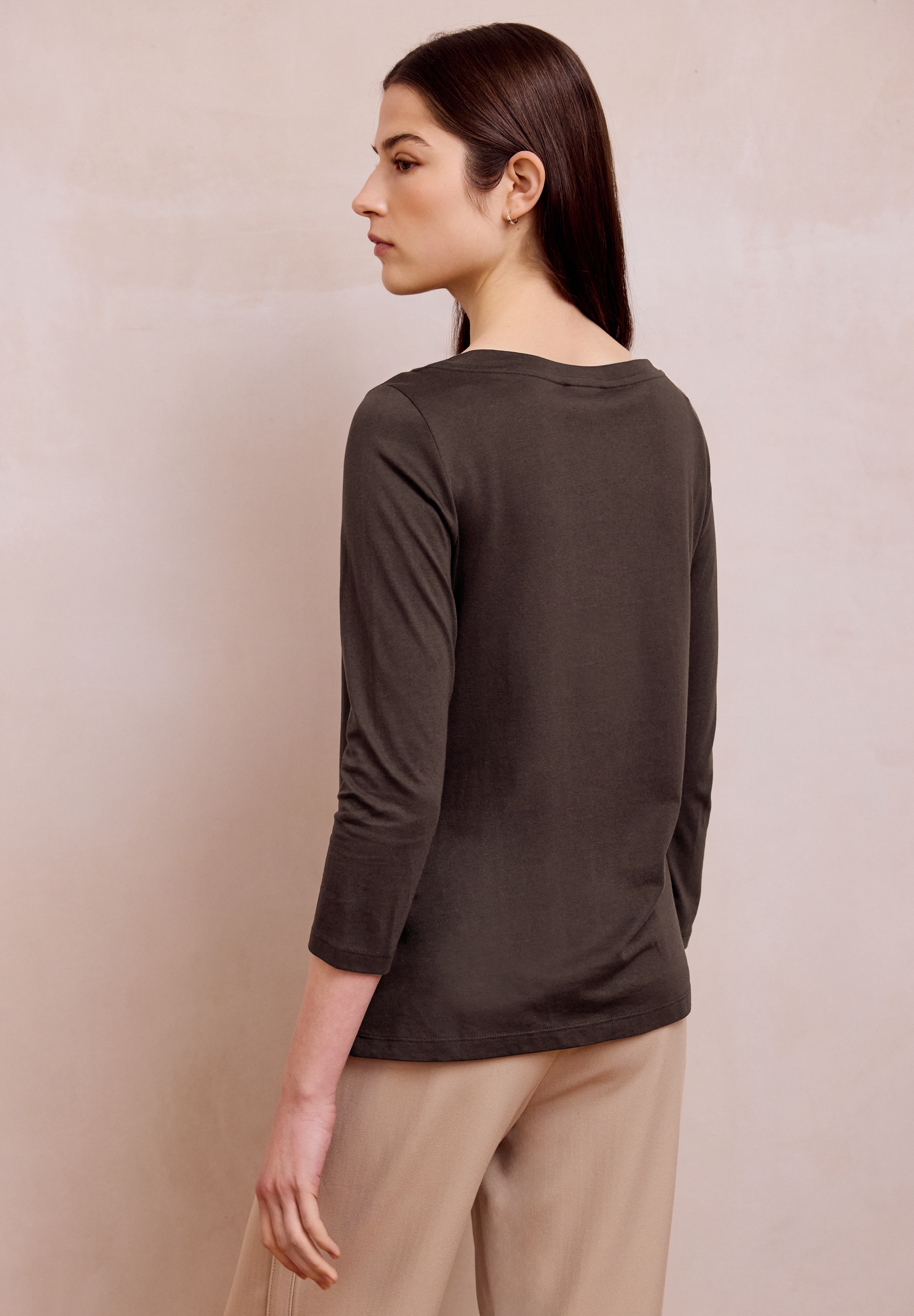 STREET ONE STUDIO 3/4-Arm-Shirt Jersey