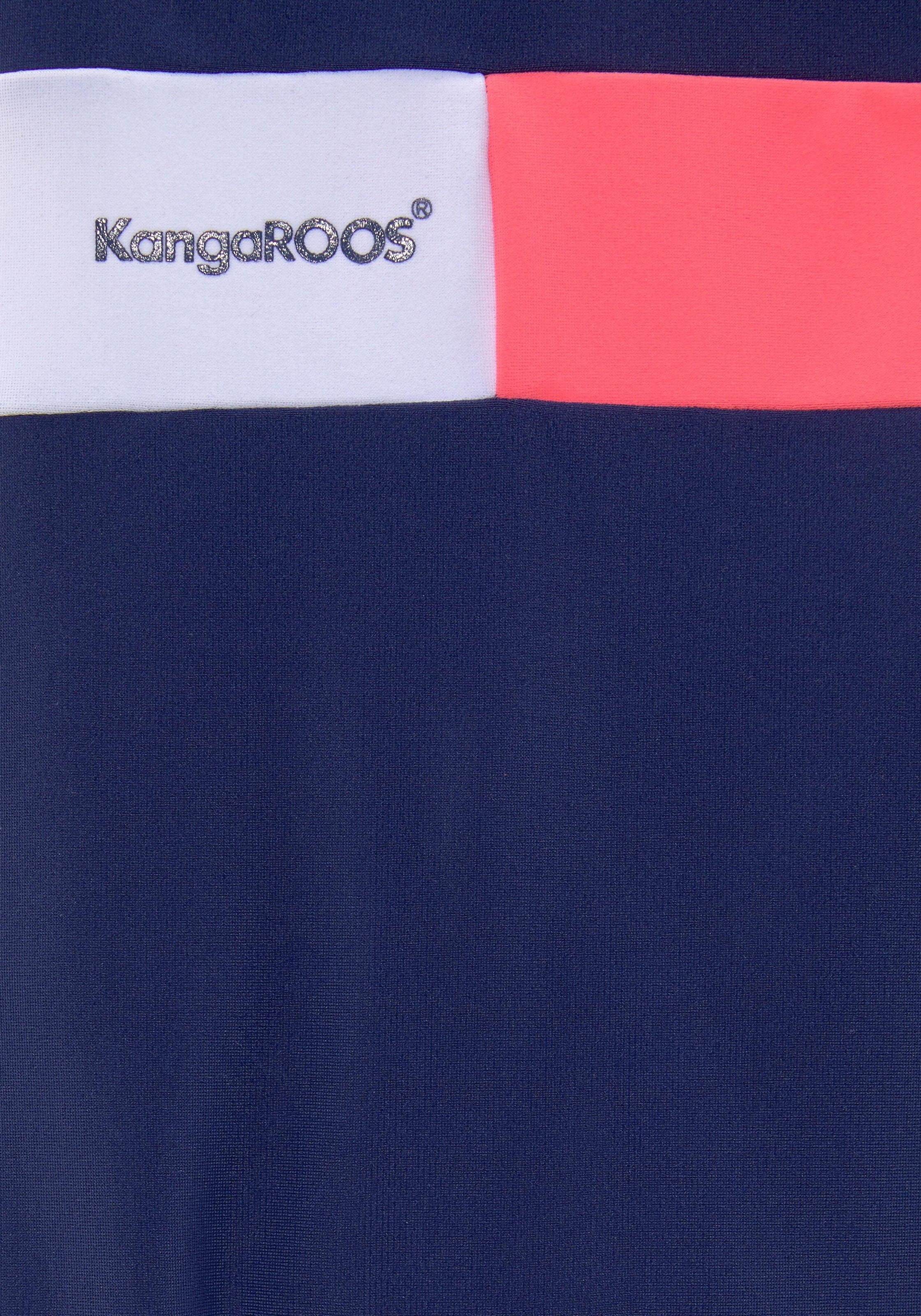 KangaROOS Badeanzug »Energy Kids«, (1 St.), im Colorblocking-Look