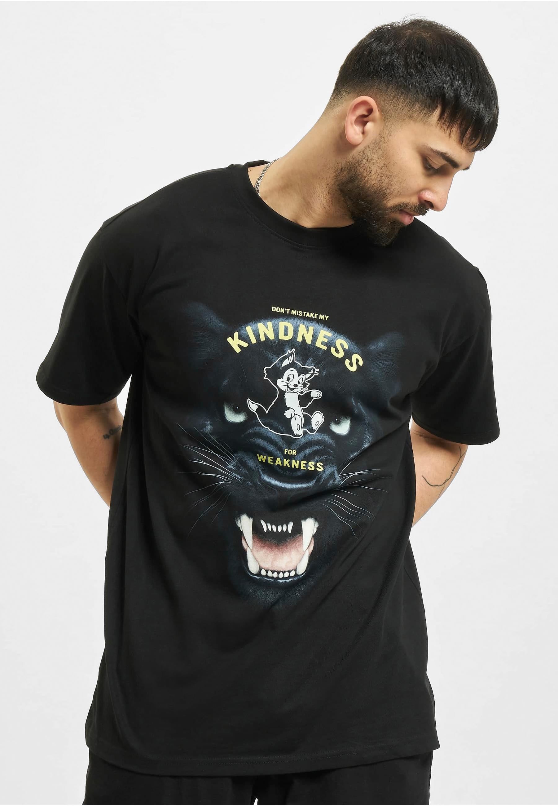 MisterTee T-Shirt »MisterTee Unisex Kindness No Weakness Oversize Tee«, (1 tlg.)