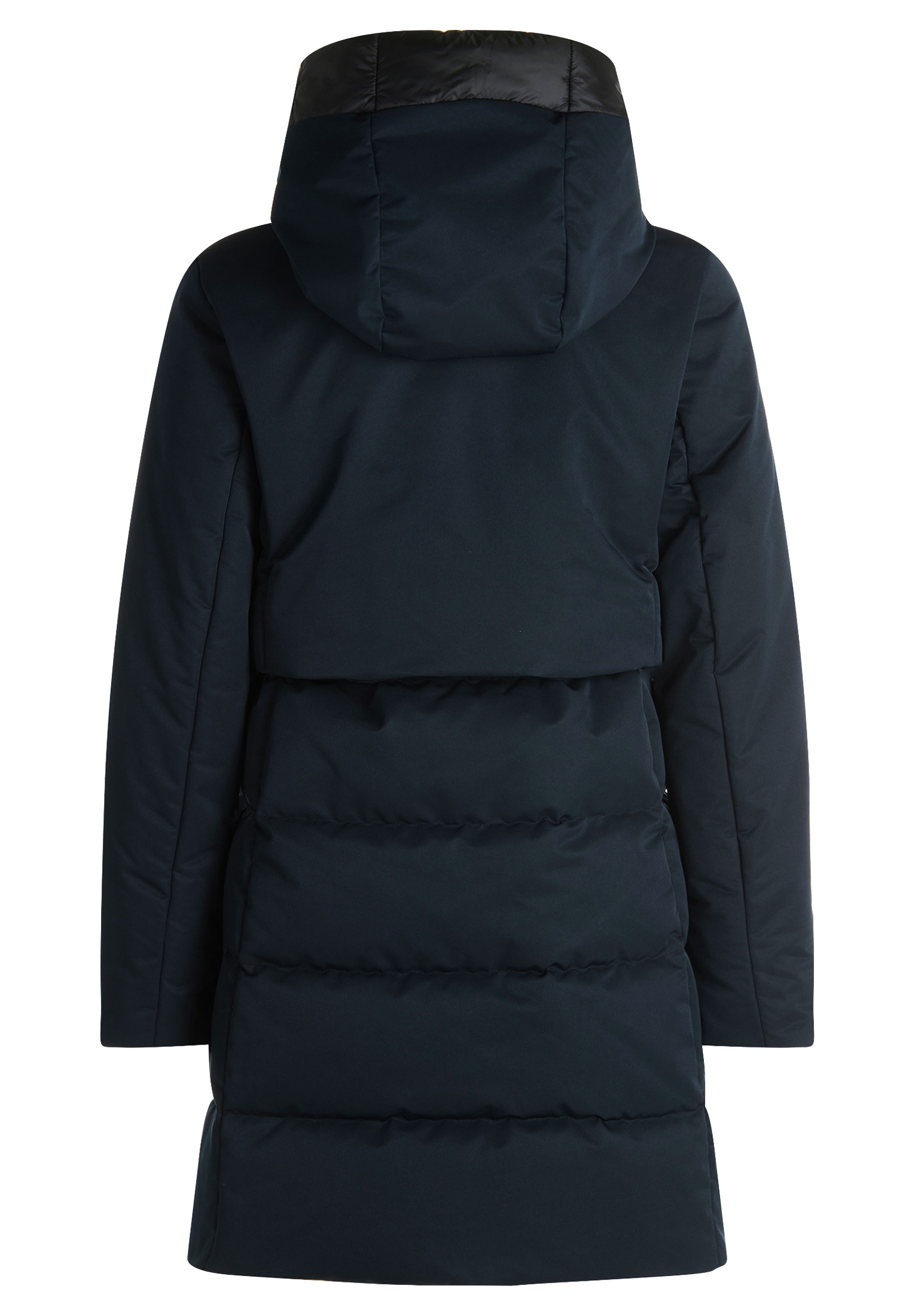 Amber & June Winterjacke »Amber & June Damen Wintermantel mit Kapuze«, mit Kapuze