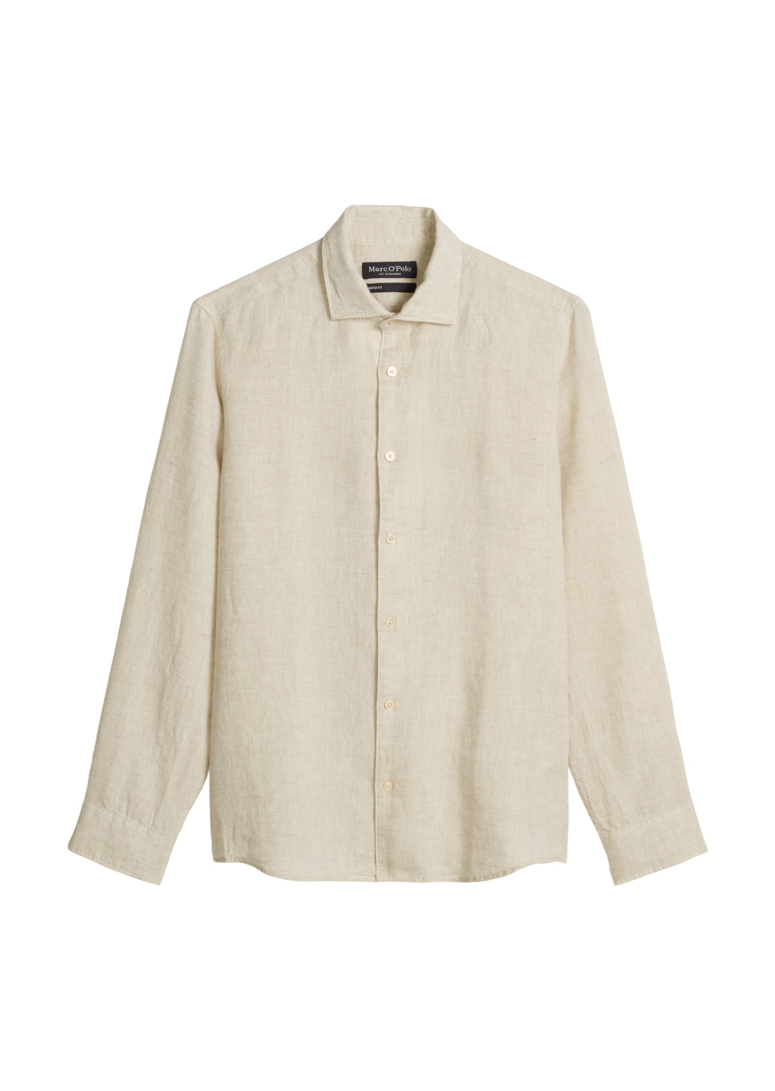 Marc O'Polo Langarmhemd »aus feinem Leinen-Chambray«
