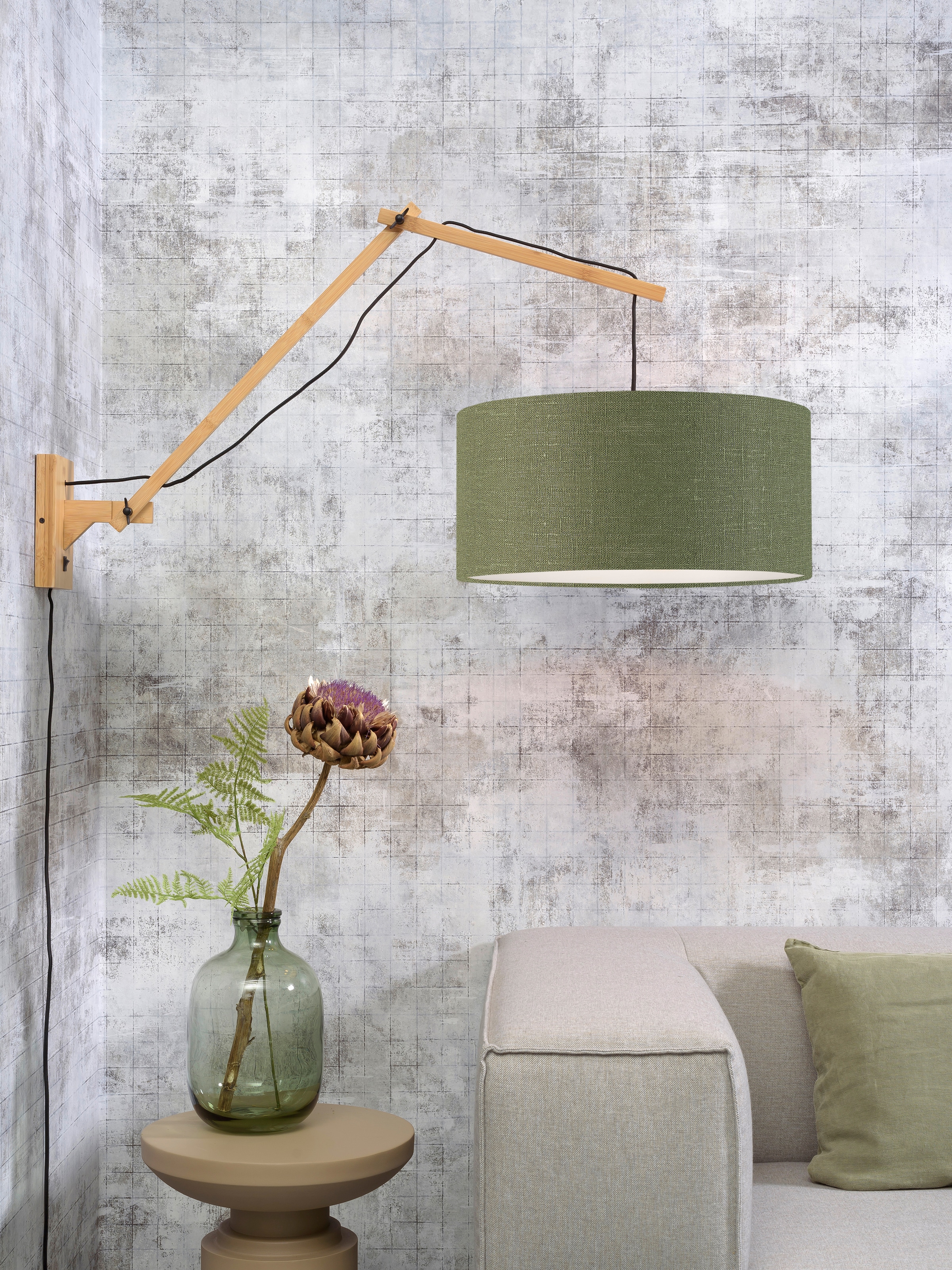 GOOD&MOJO Wandleuchte »Andes«, Leuchtmittel E27 | ohne Leuchtmittel