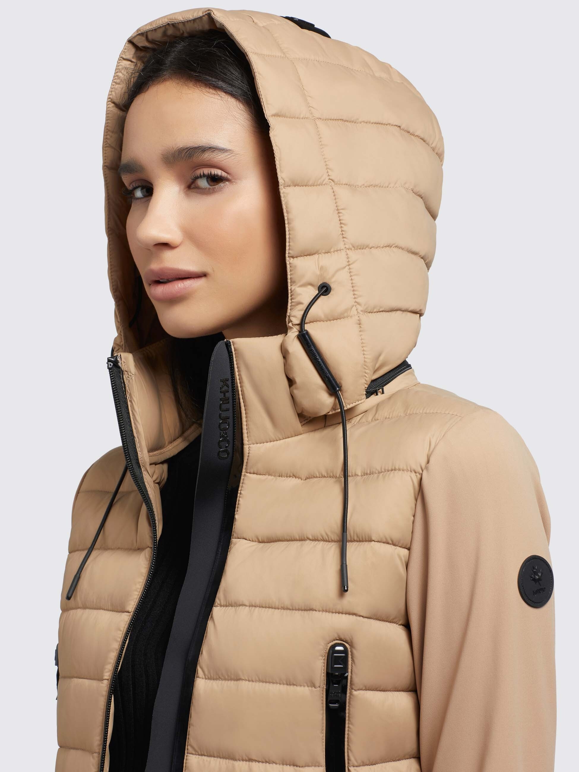 khujo Steppjacke »DALIS2 MATT«, mit Kapuze