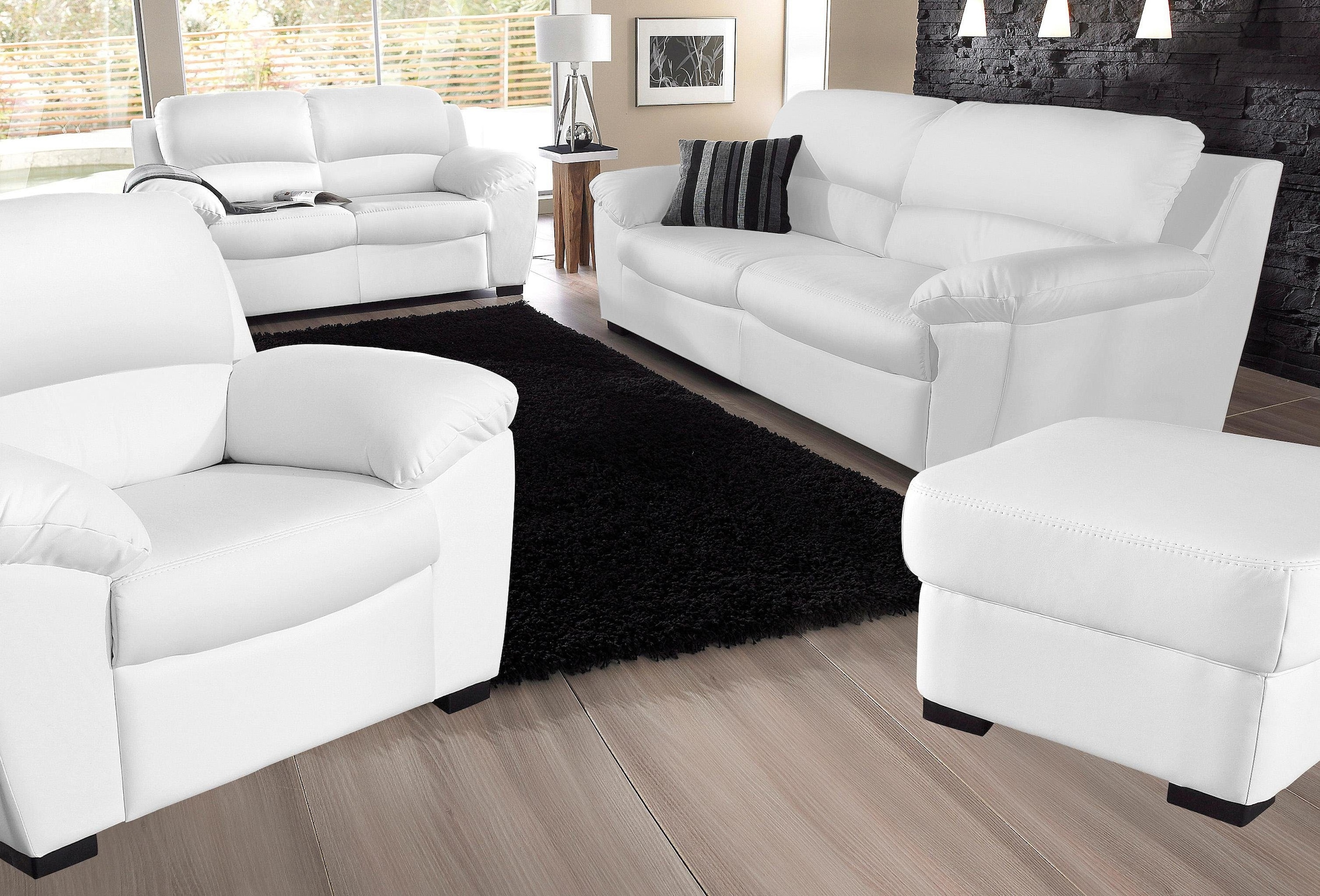 COTTA Sitzgruppe »Dani«, (Set, 2 tlg.), Set bestehend aus: 2-Sitzer & 2,5-Sitzer