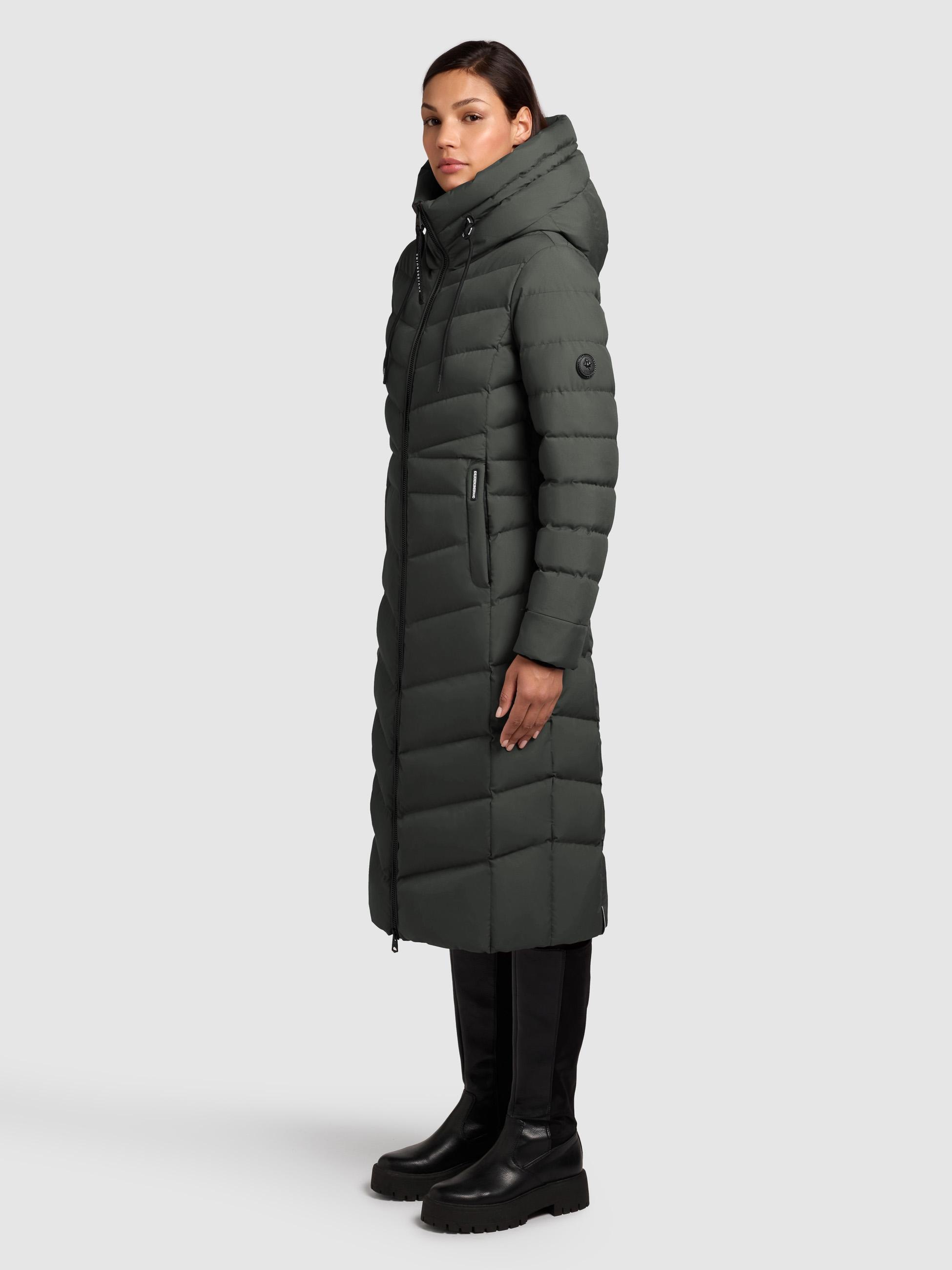 khujo Steppmantel "Ingram4-YM", Langer Damen Winterpmantel mit hohem Kragen günstig online kaufen