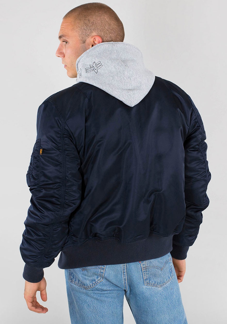 Alpha Industries Bomberjacke »MA-1 D-TEC«, mit Kapuze