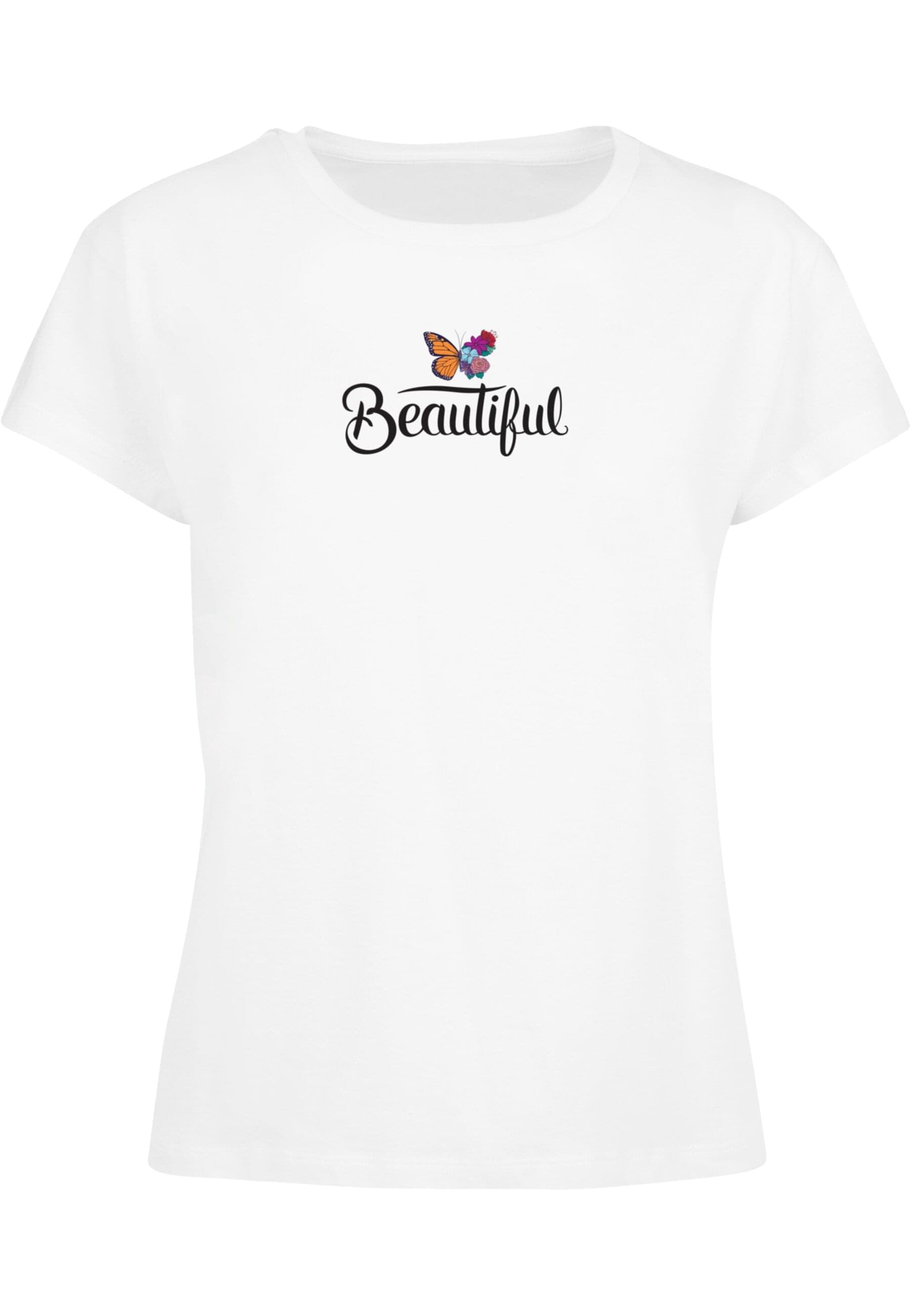 Merchcode T-Shirt "Merchcode Damen Ladies Frida Kahlo - Beautiful butterfly günstig online kaufen