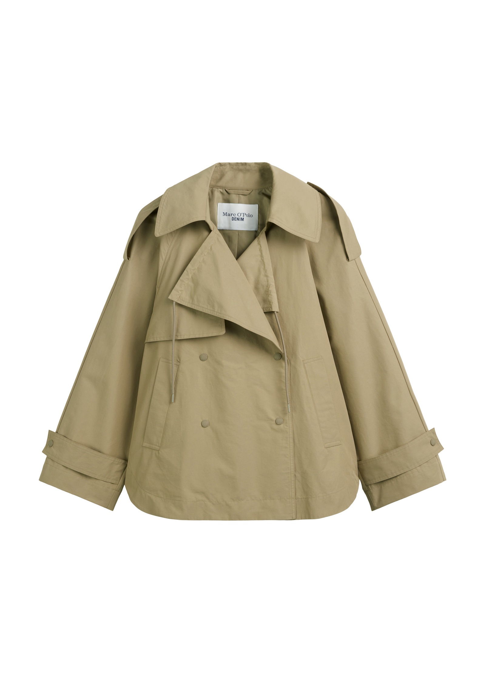 Marc O'Polo DENIM Outdoorjacke »aus wasserabweisendem Cotton-Nylon«, ohne Kapuze