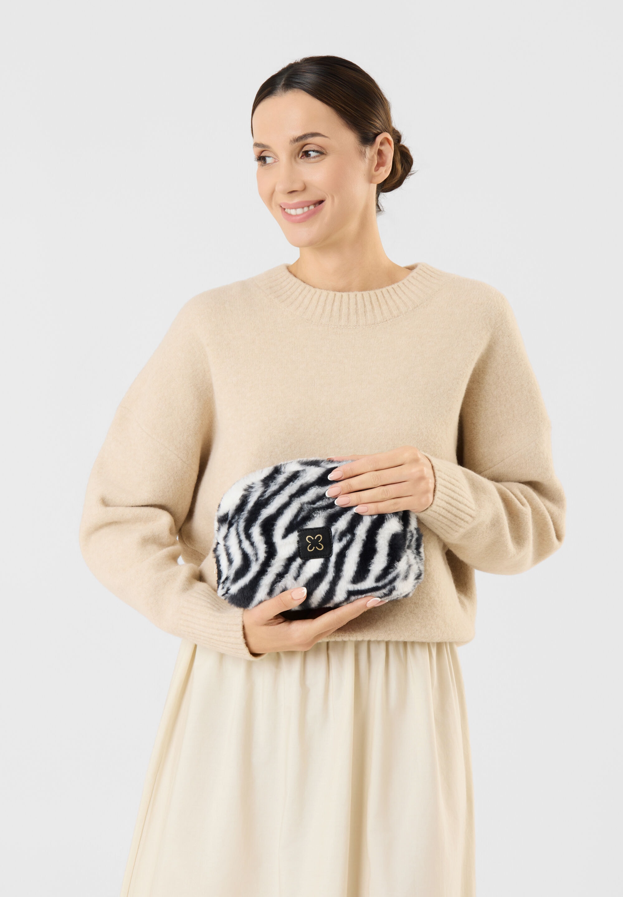 Codello Kosmetiktasche »Codello Tasche« mit Zebra-Muster