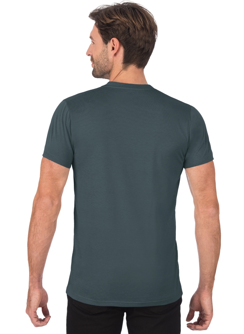 Trigema T-Shirt »TRIGEMA Slim Fit T-Shirt aus DELUXE Baumwolle«, (1 tlg.)