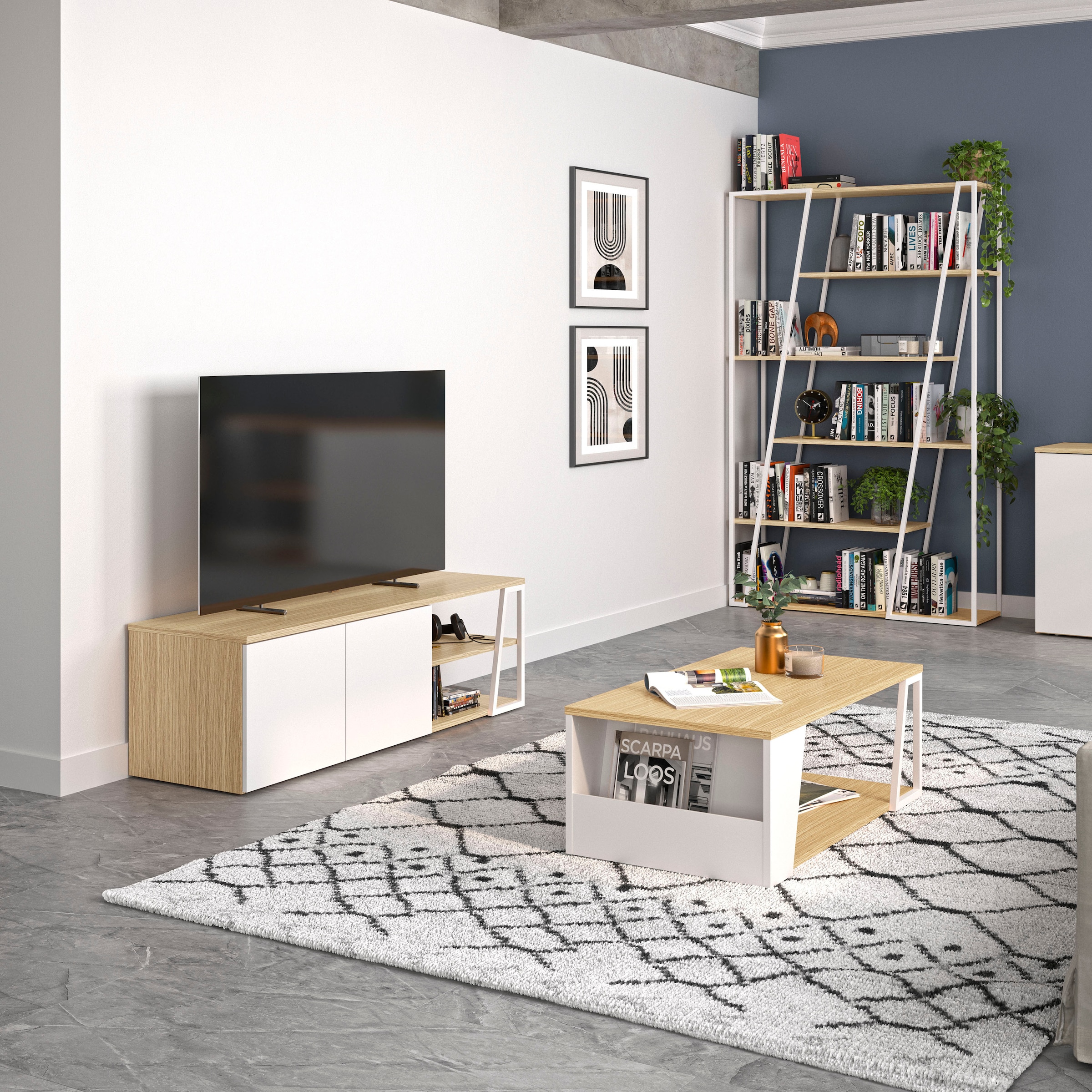 TemaHome TV-Bank »Albi«, Breite 145 cm