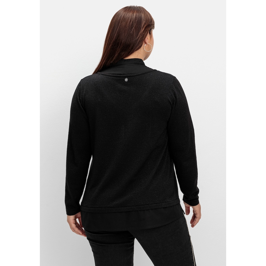 Sheego 2-in-1-Pullover »Große Größen«