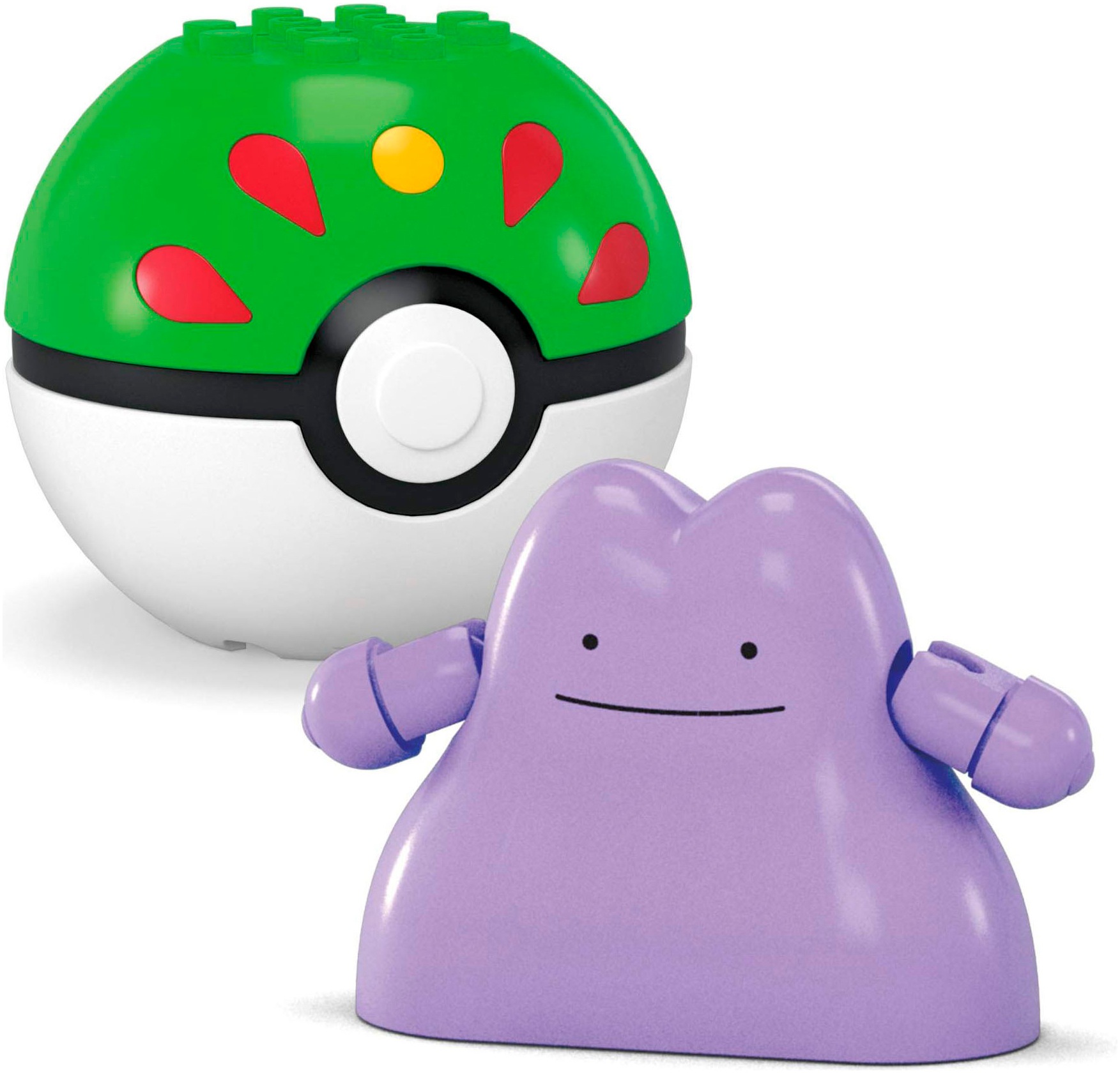 MEGA Konstruktions-Spielset »Pokémon 2er Pokéball Set - Pikachu und Ditto«
